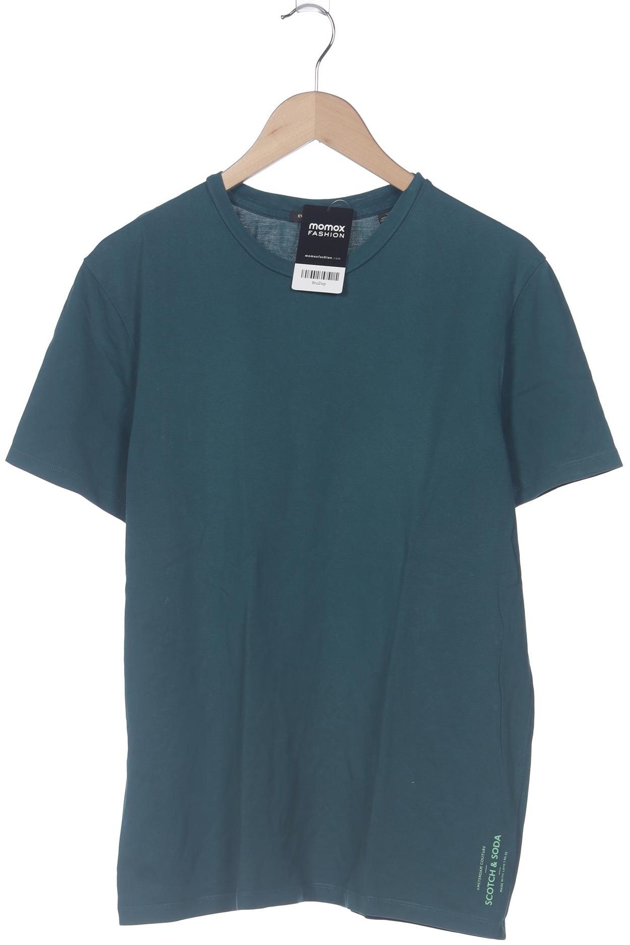 

Scotch & Soda Herren T-Shirt, türkis, Gr. 52