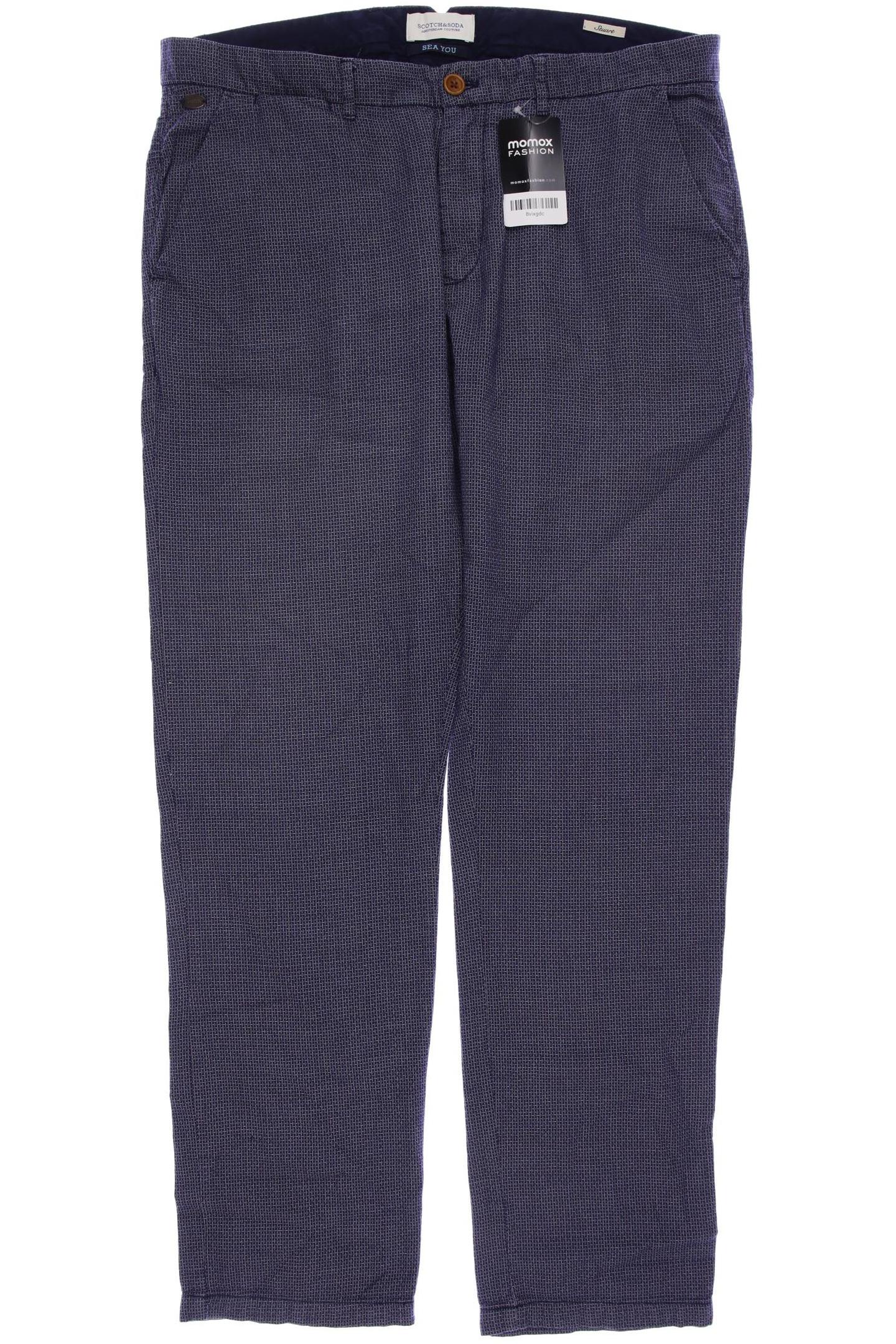 

Scotch & Soda Herren Stoffhose, marineblau