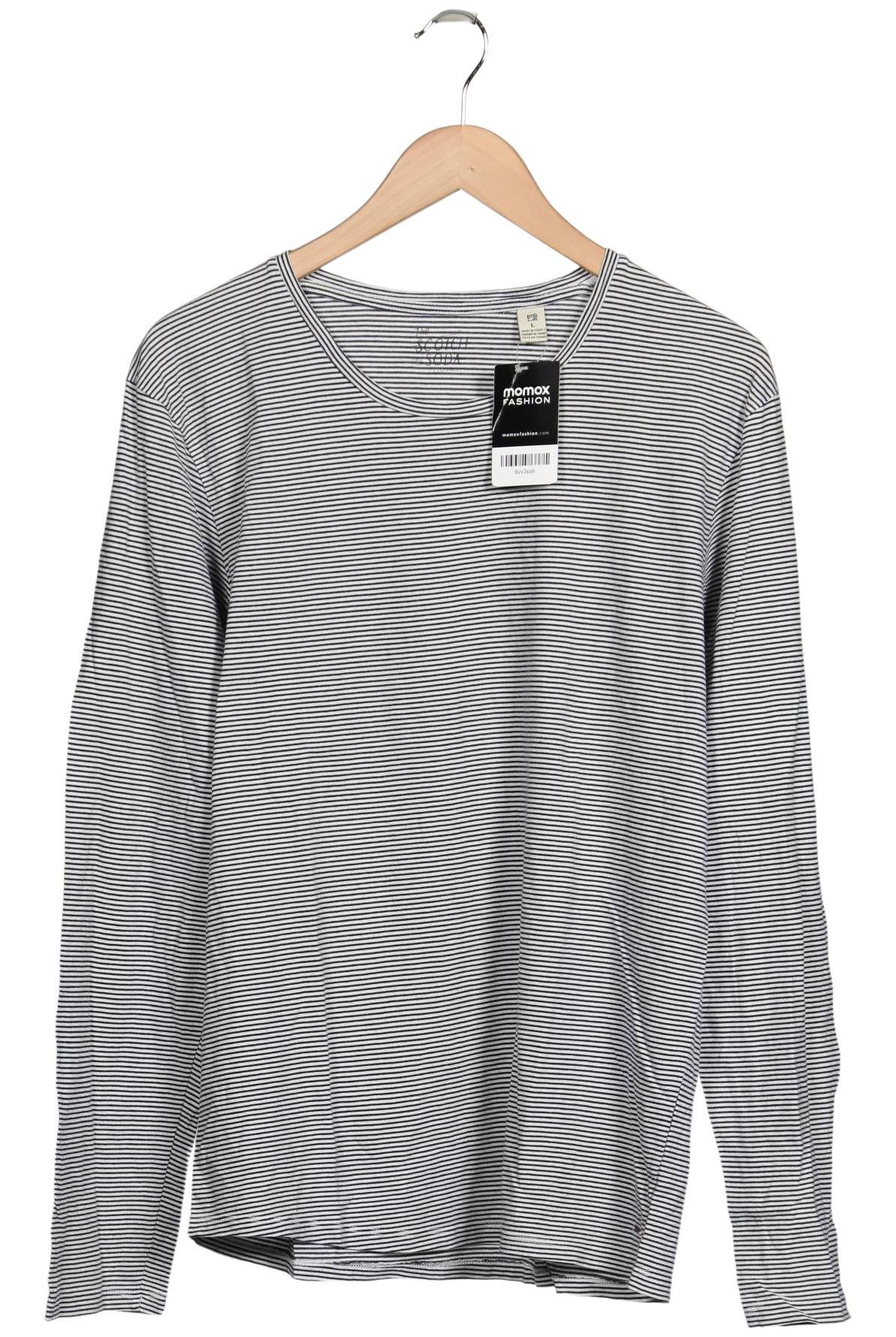 

Scotch & Soda Herren Langarmshirt, grau, Gr. 52