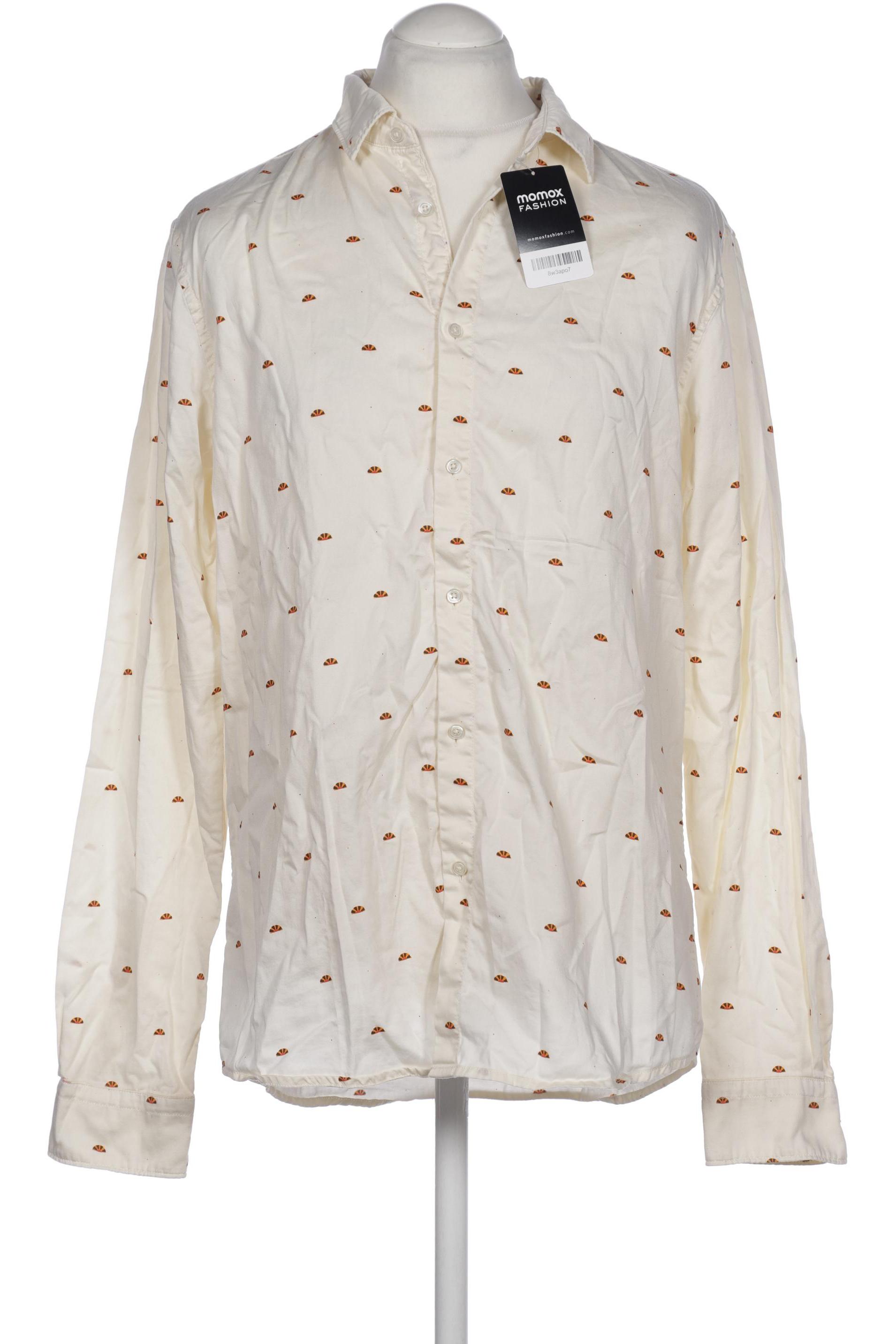

Scotch & Soda Herren Hemd, cremeweiß, Gr. 52