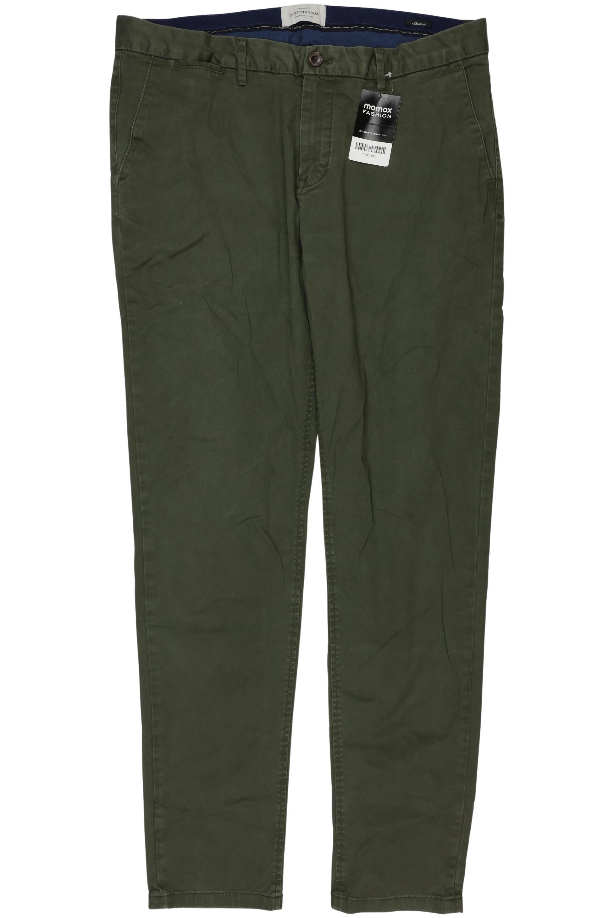 

Scotch & Soda Herren Stoffhose, grün, Gr. 34