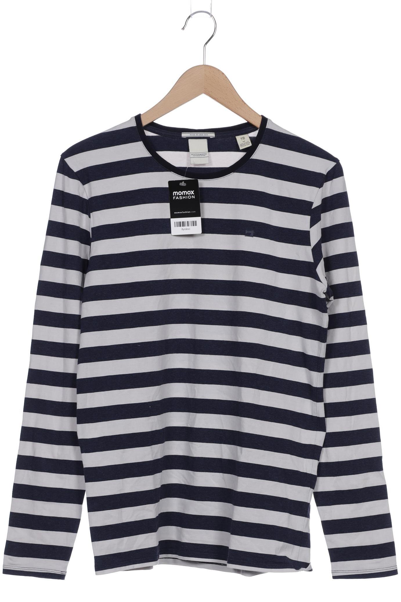 

Scotch & Soda Herren Langarmshirt, marineblau, Gr. 48