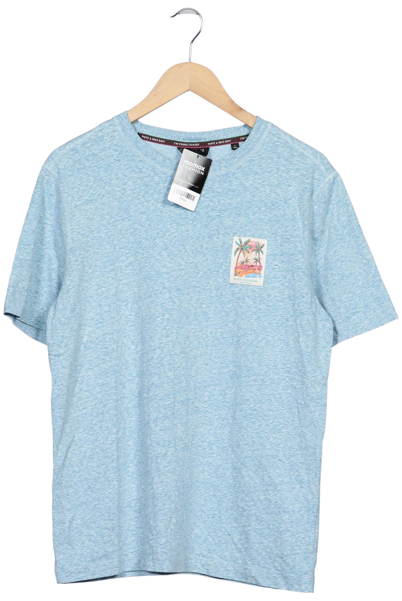 

Scotch & Soda Herren T-Shirt, hellblau, Gr. 48