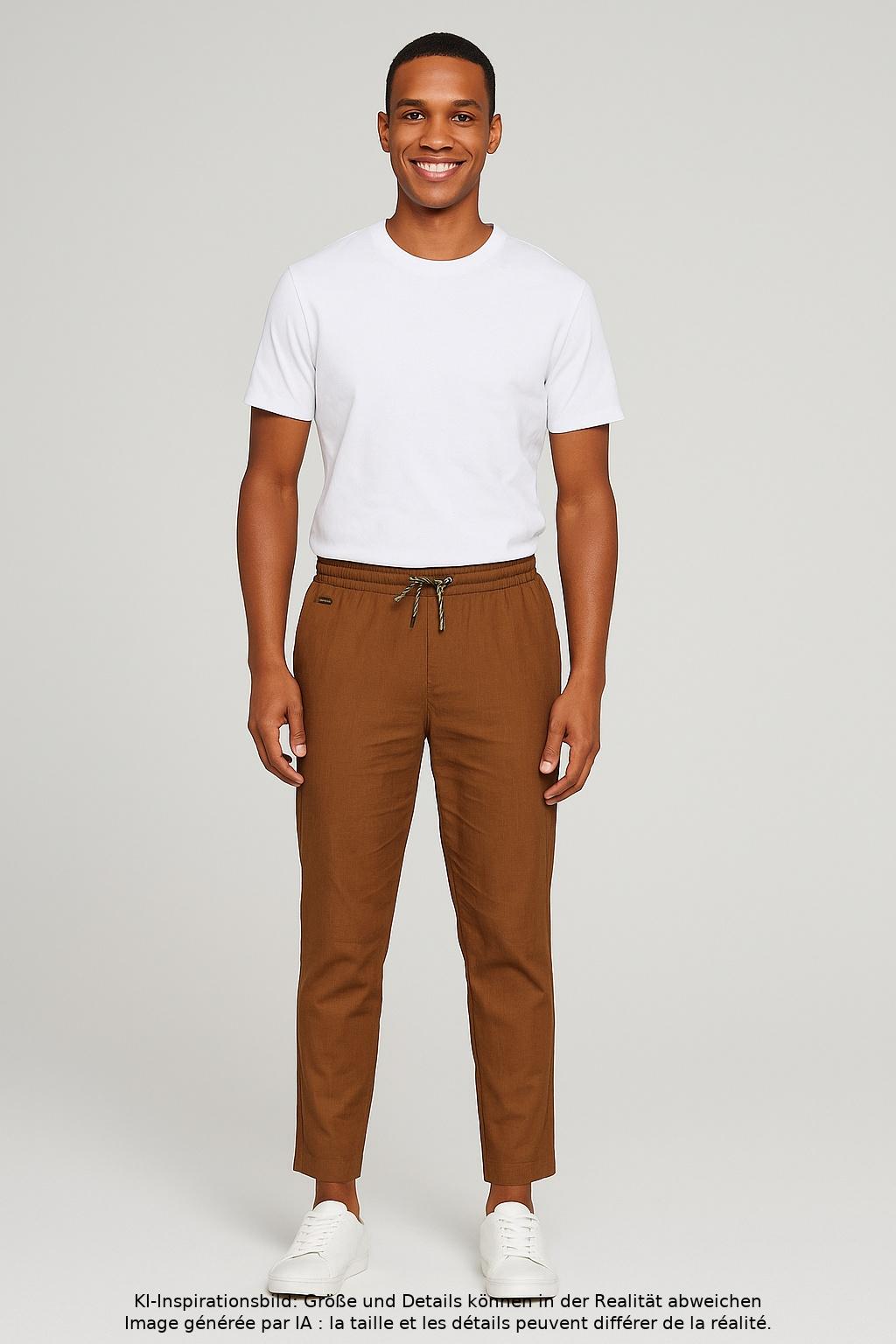 

Scotch & Soda Herren Stoffhose, braun, Gr. 0