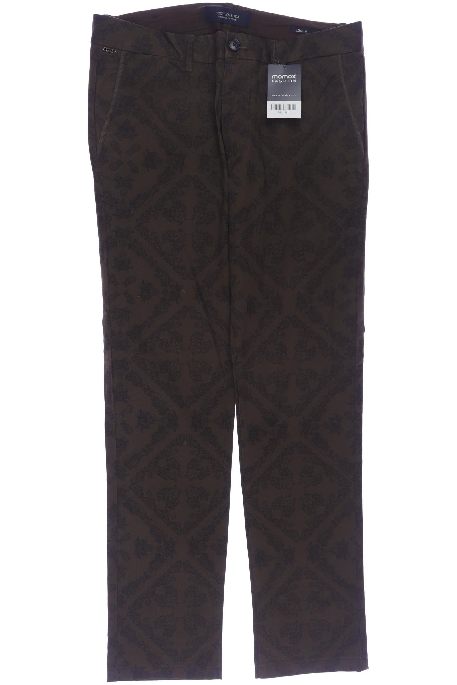 

Scotch & Soda Herren Stoffhose, braun, Gr. 30