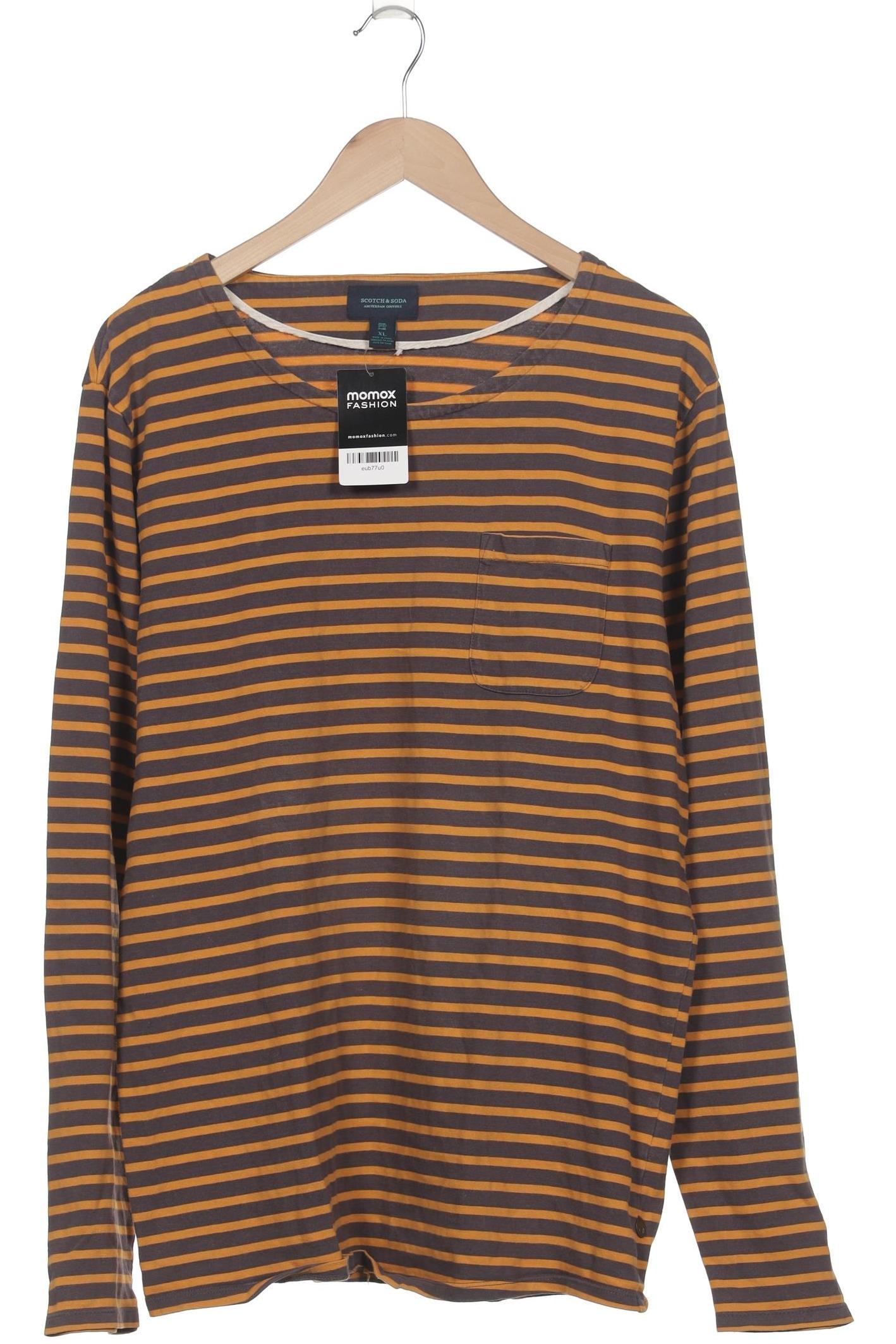 

Scotch & Soda Herren Langarmshirt, orange, Gr. 54
