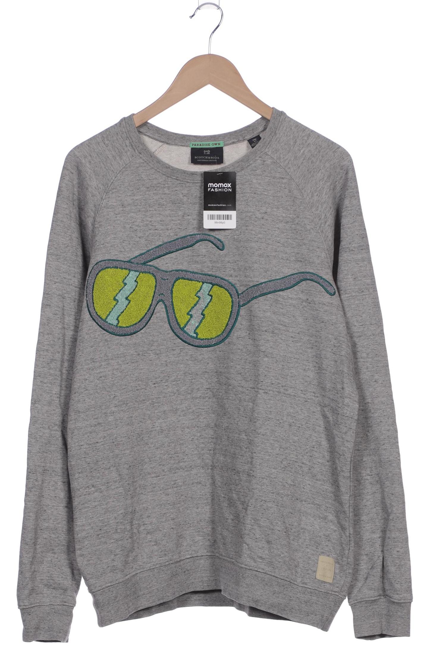 

Scotch & Soda Herren Sweatshirt, grau, Gr. 54