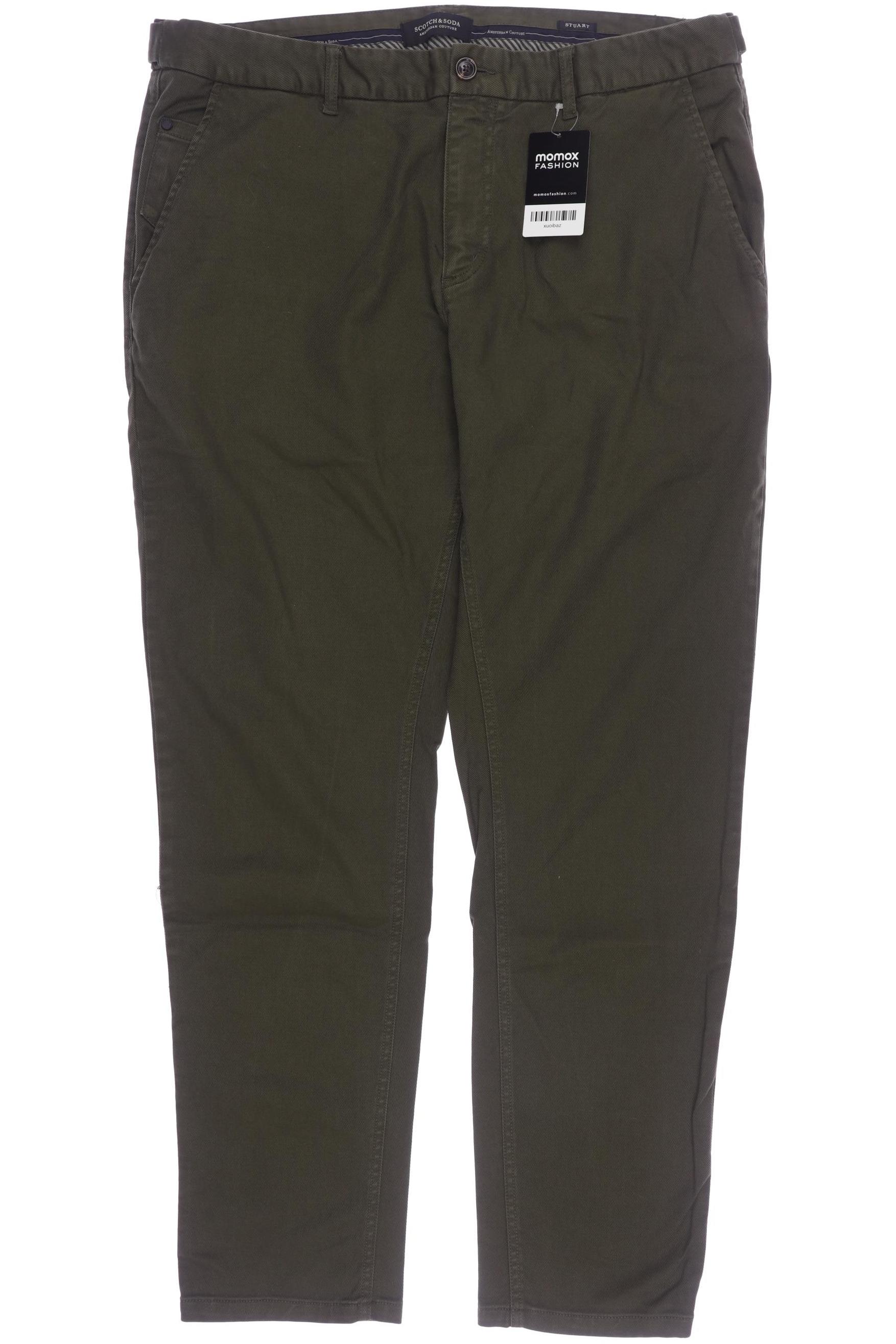 

Scotch & Soda Herren Stoffhose, grün, Gr. 36