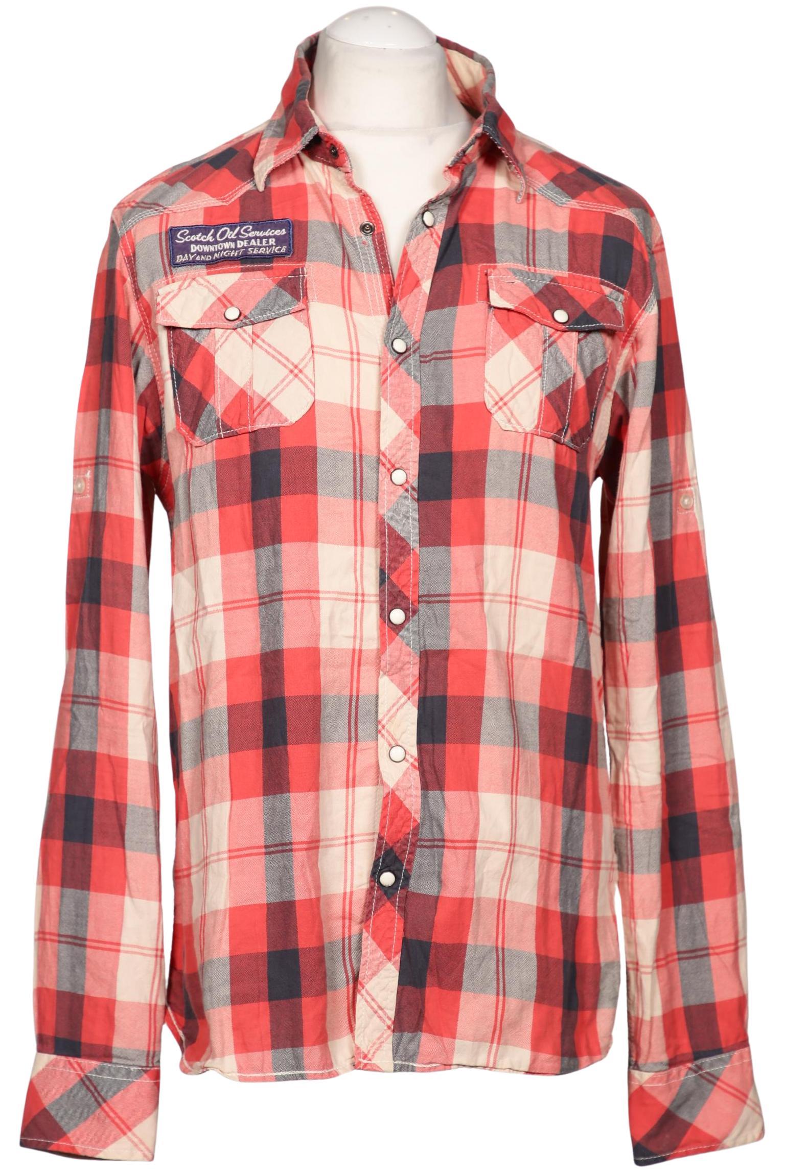 

Scotch & Soda Herren Hemd, rot, Gr. 52