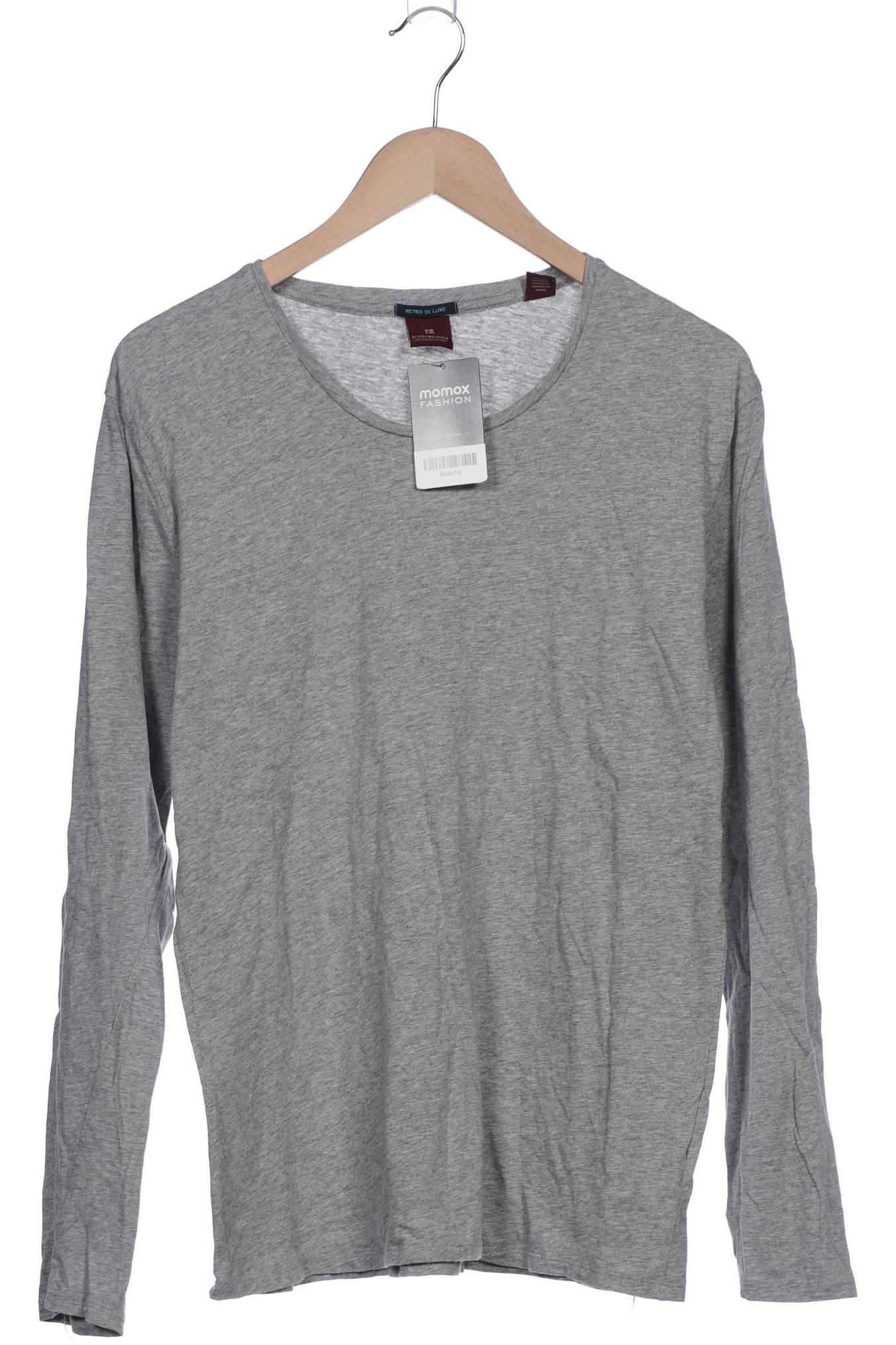 

Scotch & Soda Herren Langarmshirt, grau, Gr. 52