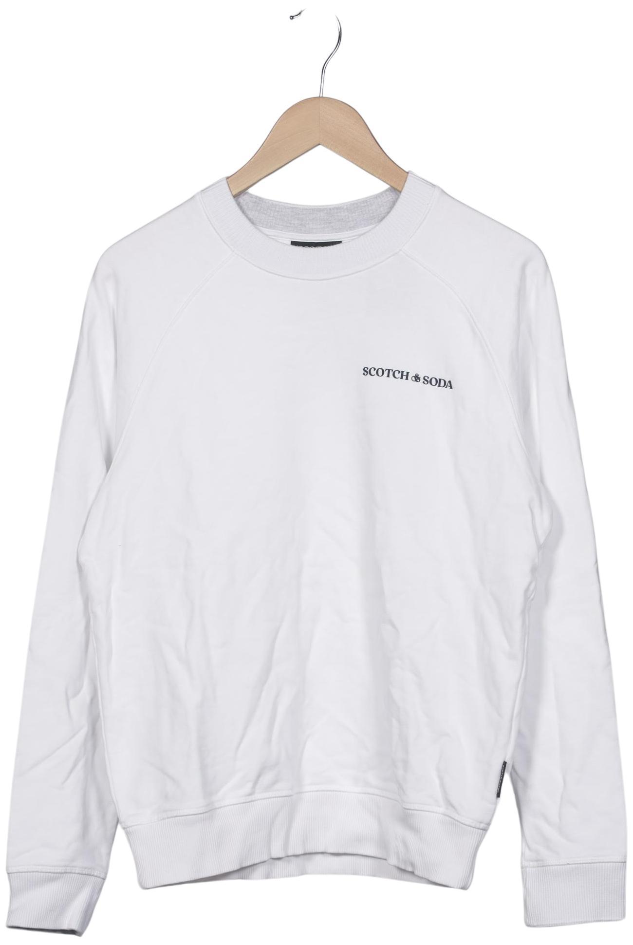 

Scotch & Soda Herren Sweatshirt, weiß, Gr. 46