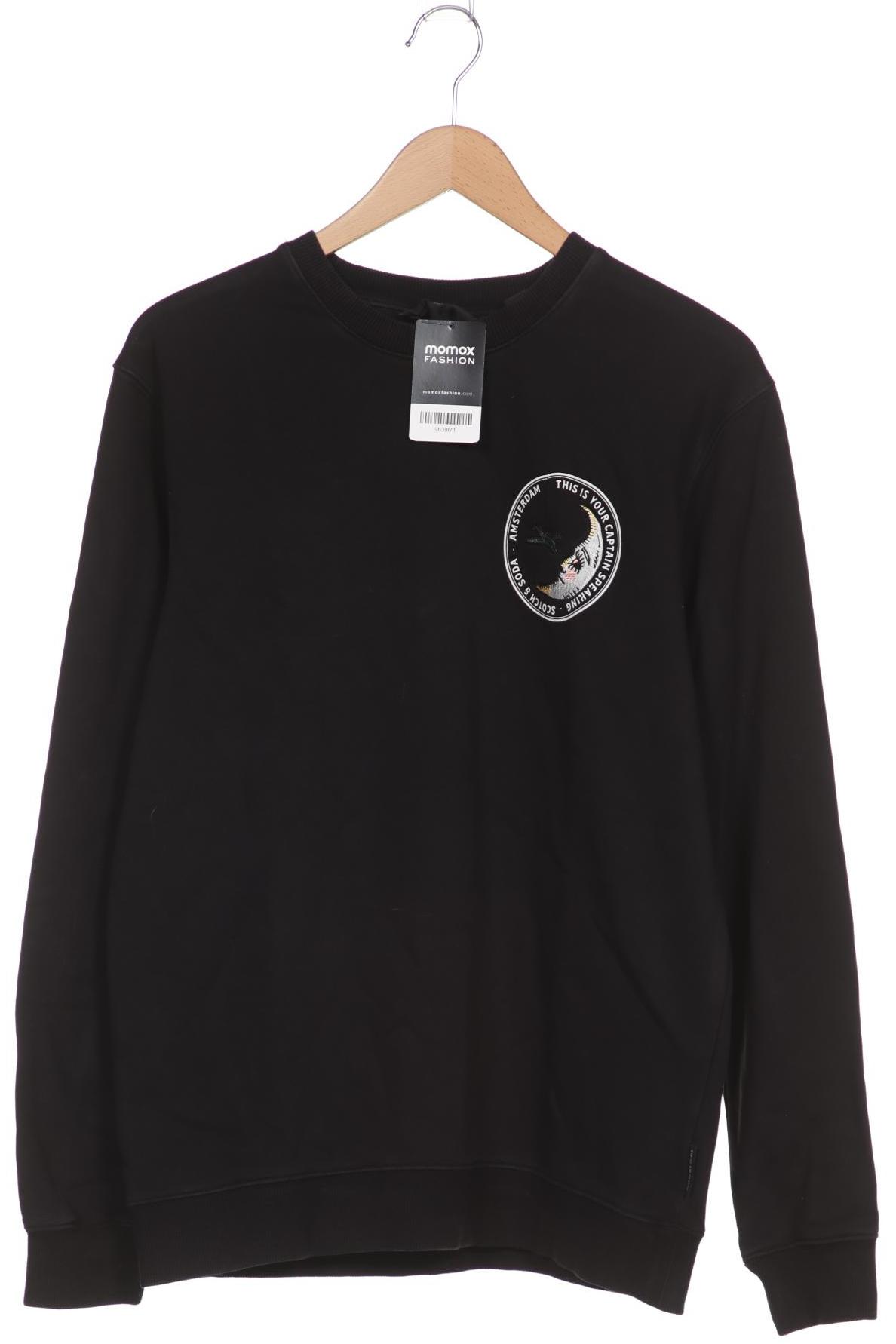 

Scotch & Soda Herren Sweatshirt, schwarz, Gr. 52
