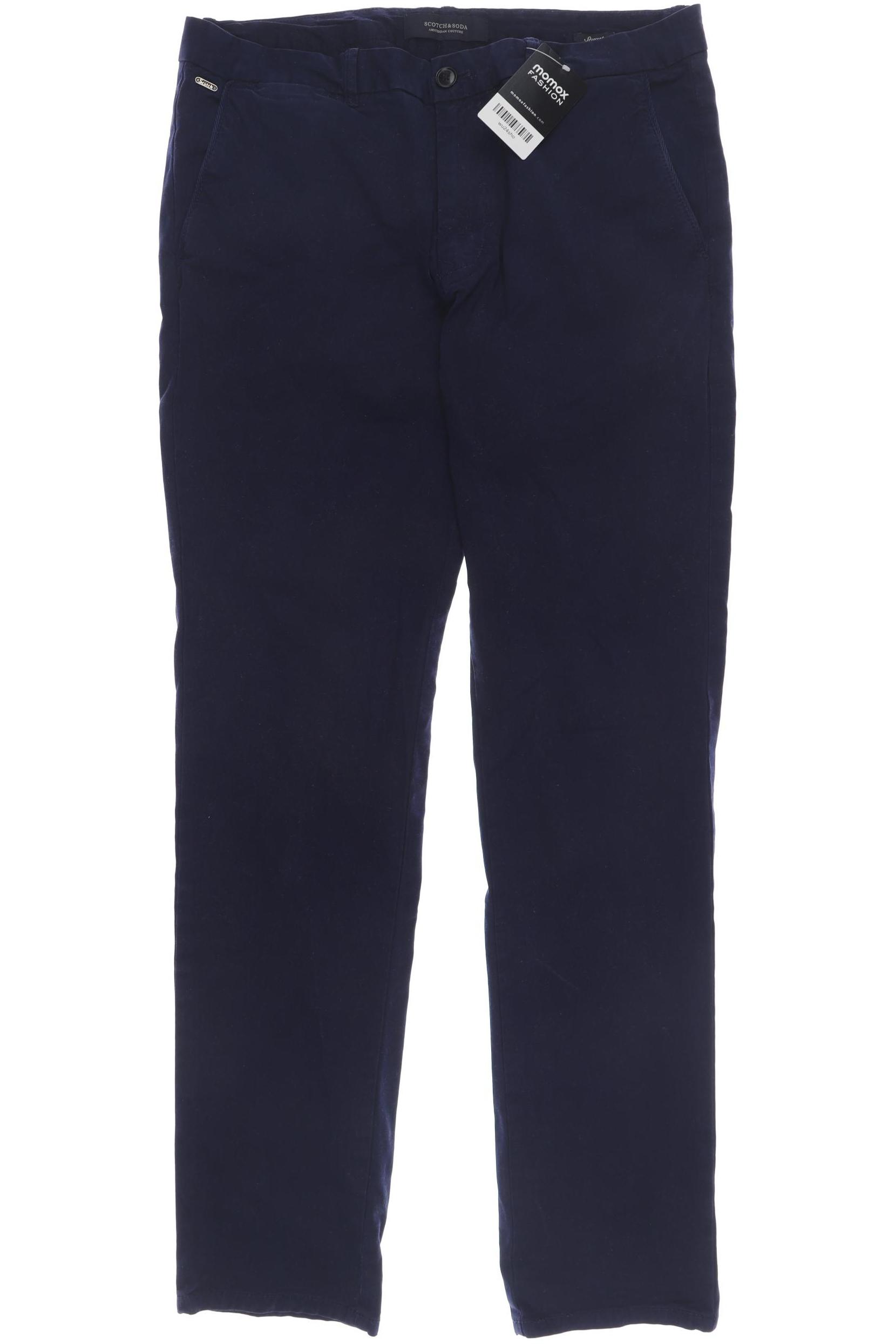 

Scotch & Soda Herren Stoffhose, marineblau