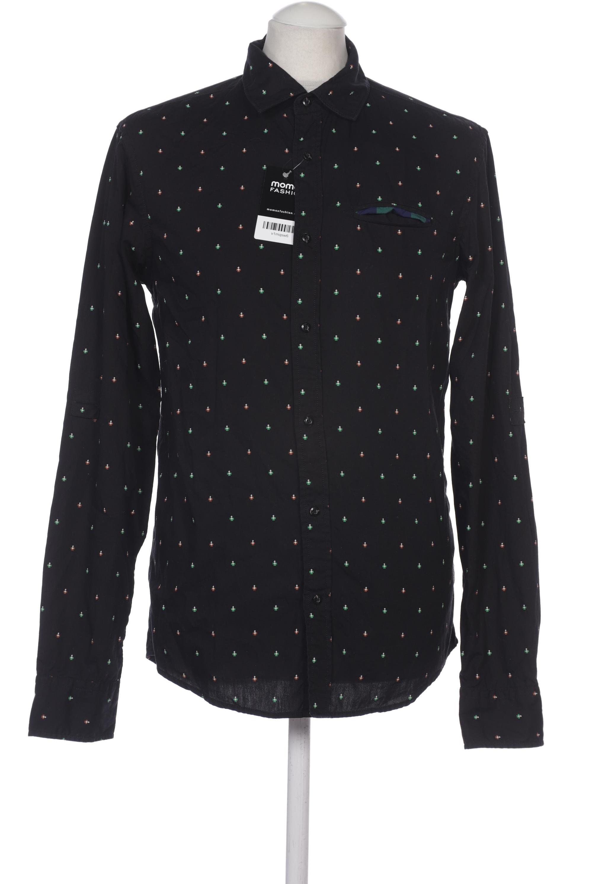 

Scotch & Soda Herren Hemd, schwarz, Gr. 46