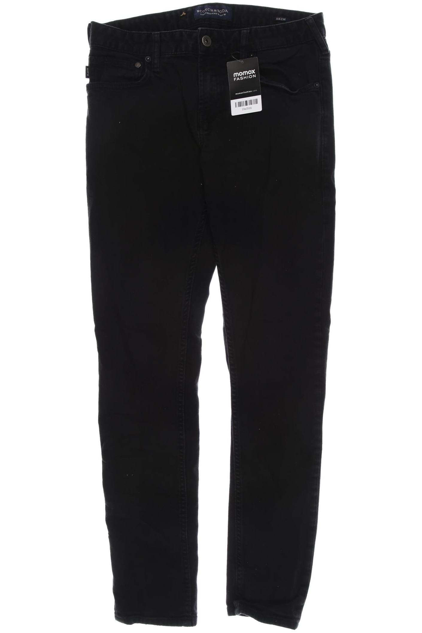 

Scotch & Soda Herren Jeans, schwarz