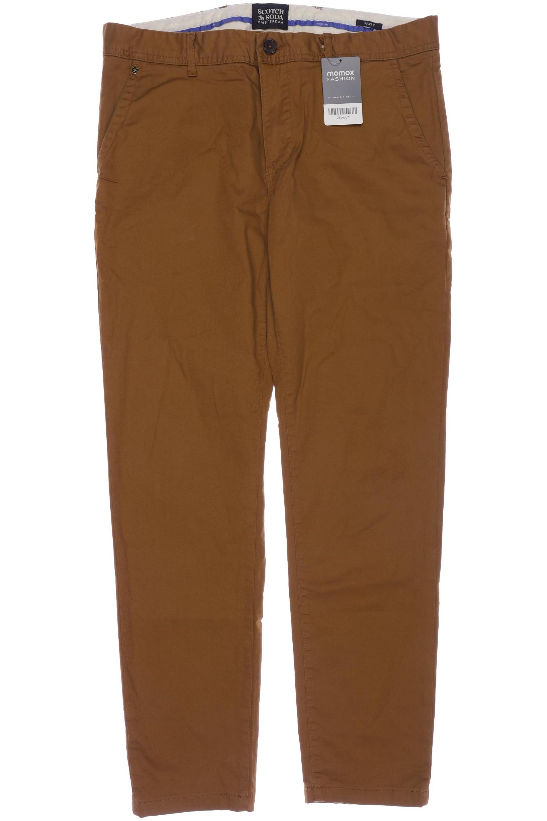 

Scotch & Soda Herren Stoffhose, braun, Gr. 32