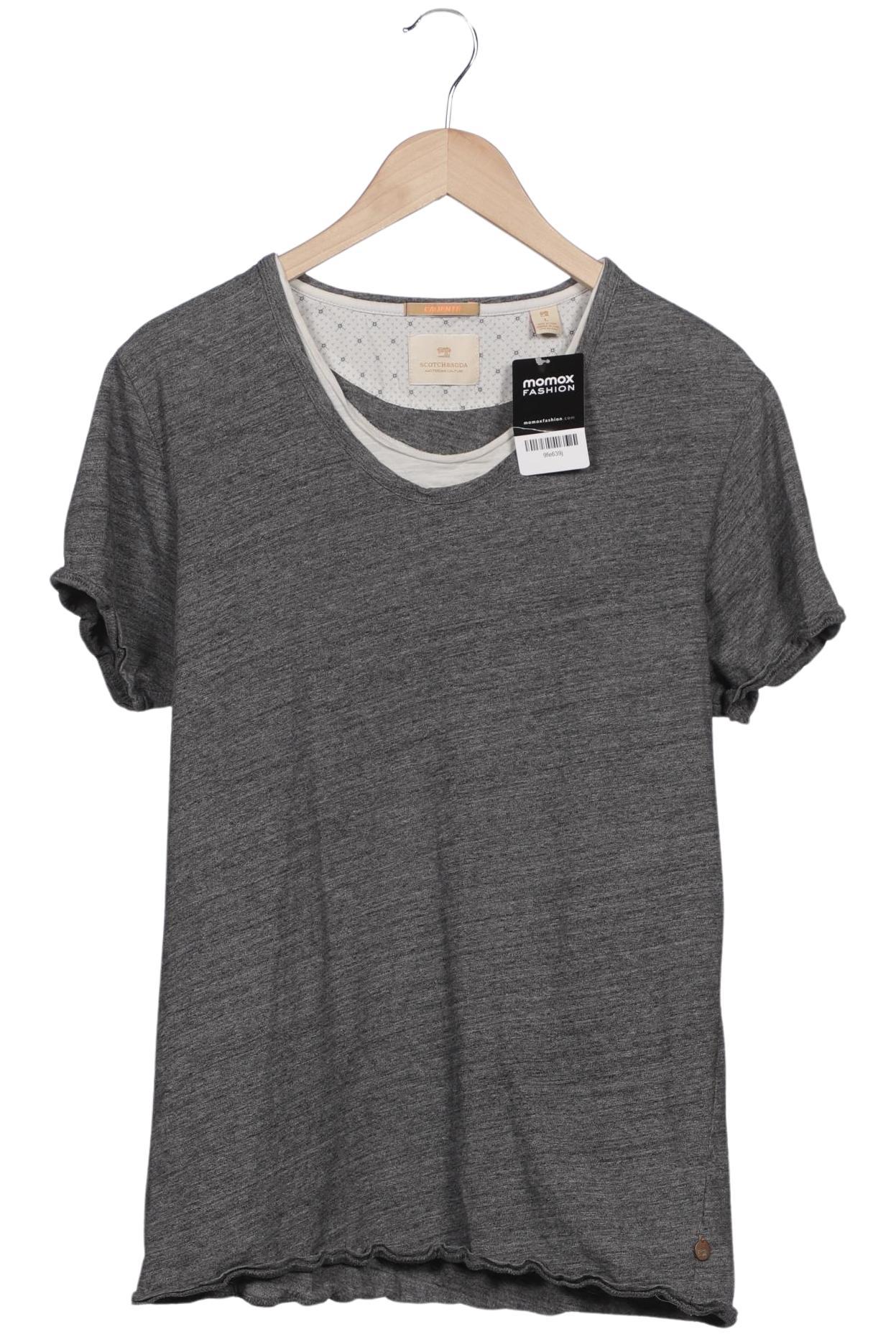 

Scotch & Soda Herren T-Shirt, grau, Gr. 52