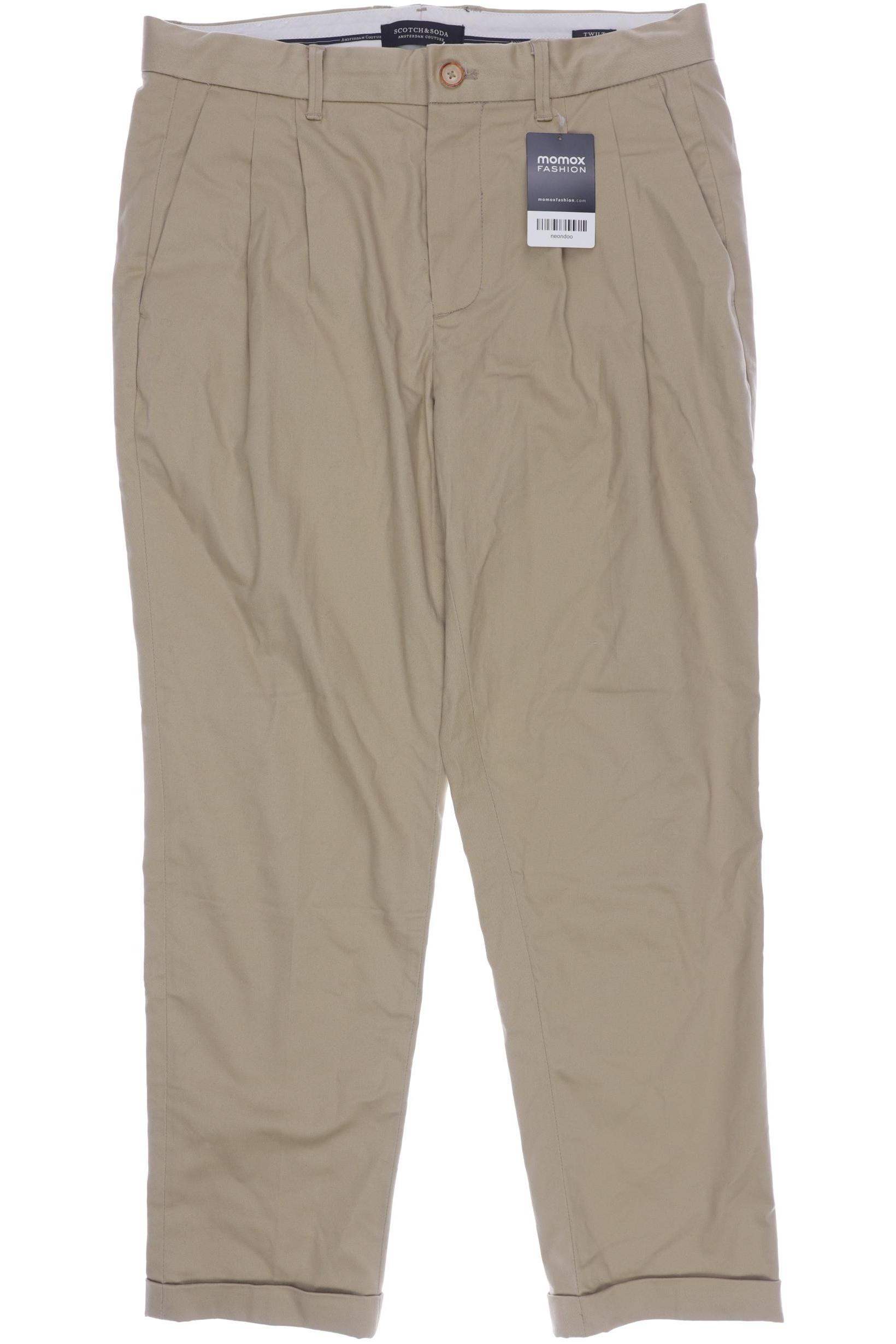 

Scotch & Soda Herren Stoffhose, beige, Gr. 32