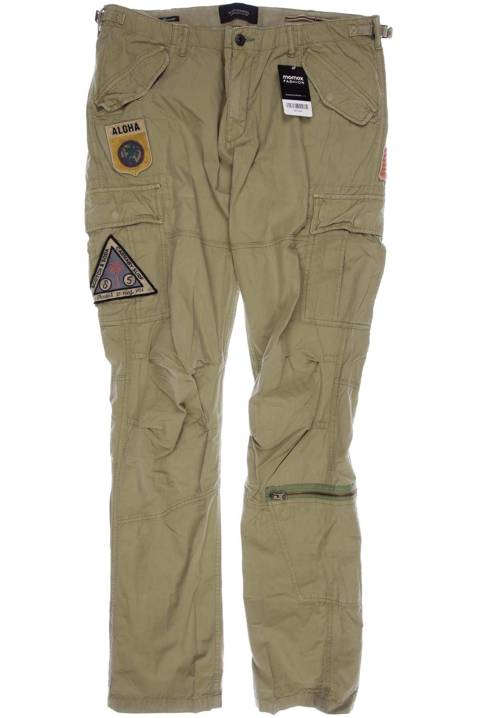 

Scotch & Soda Herren Stoffhose, grün, Gr. 34