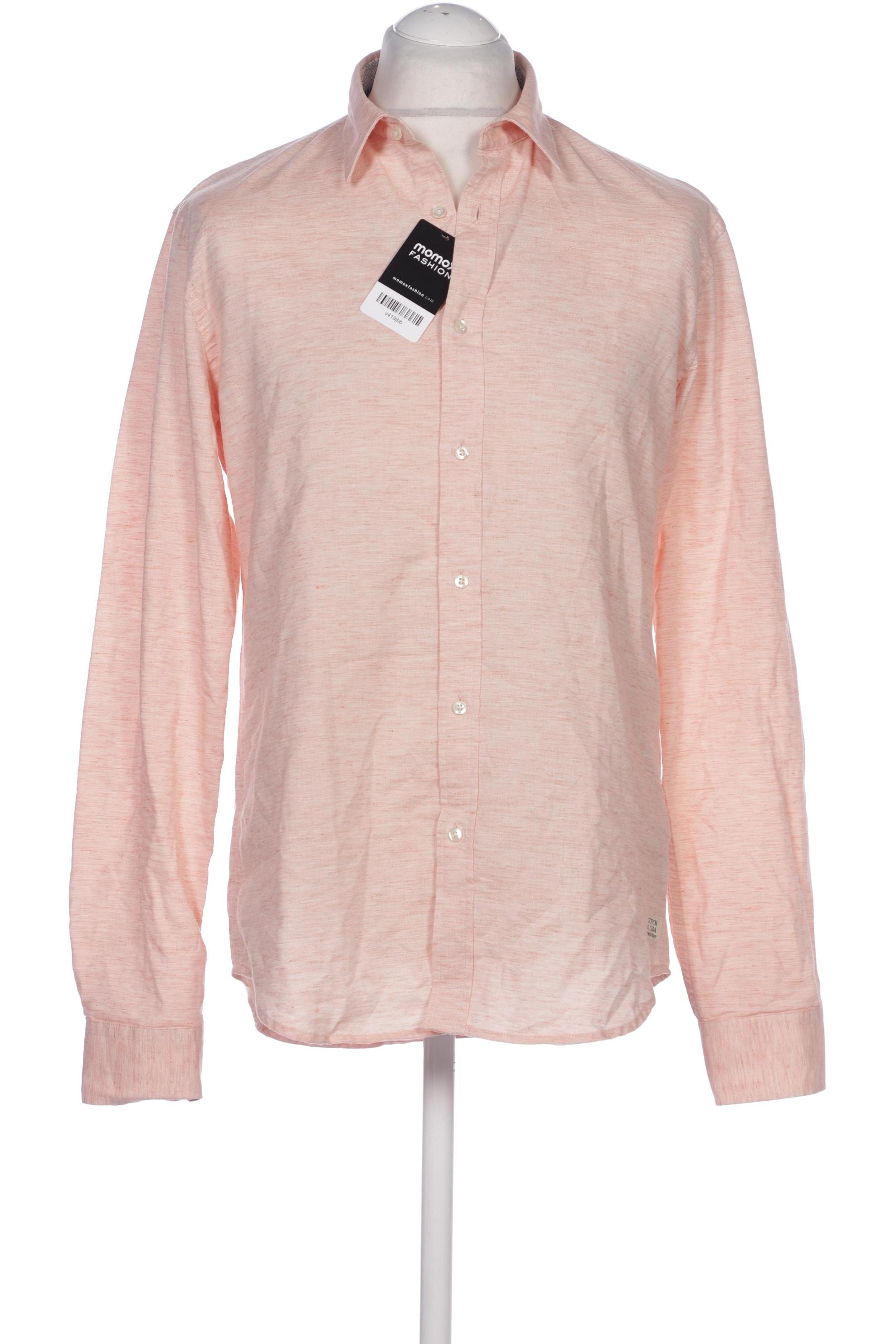 

Scotch & Soda Herren Hemd, orange, Gr. 52