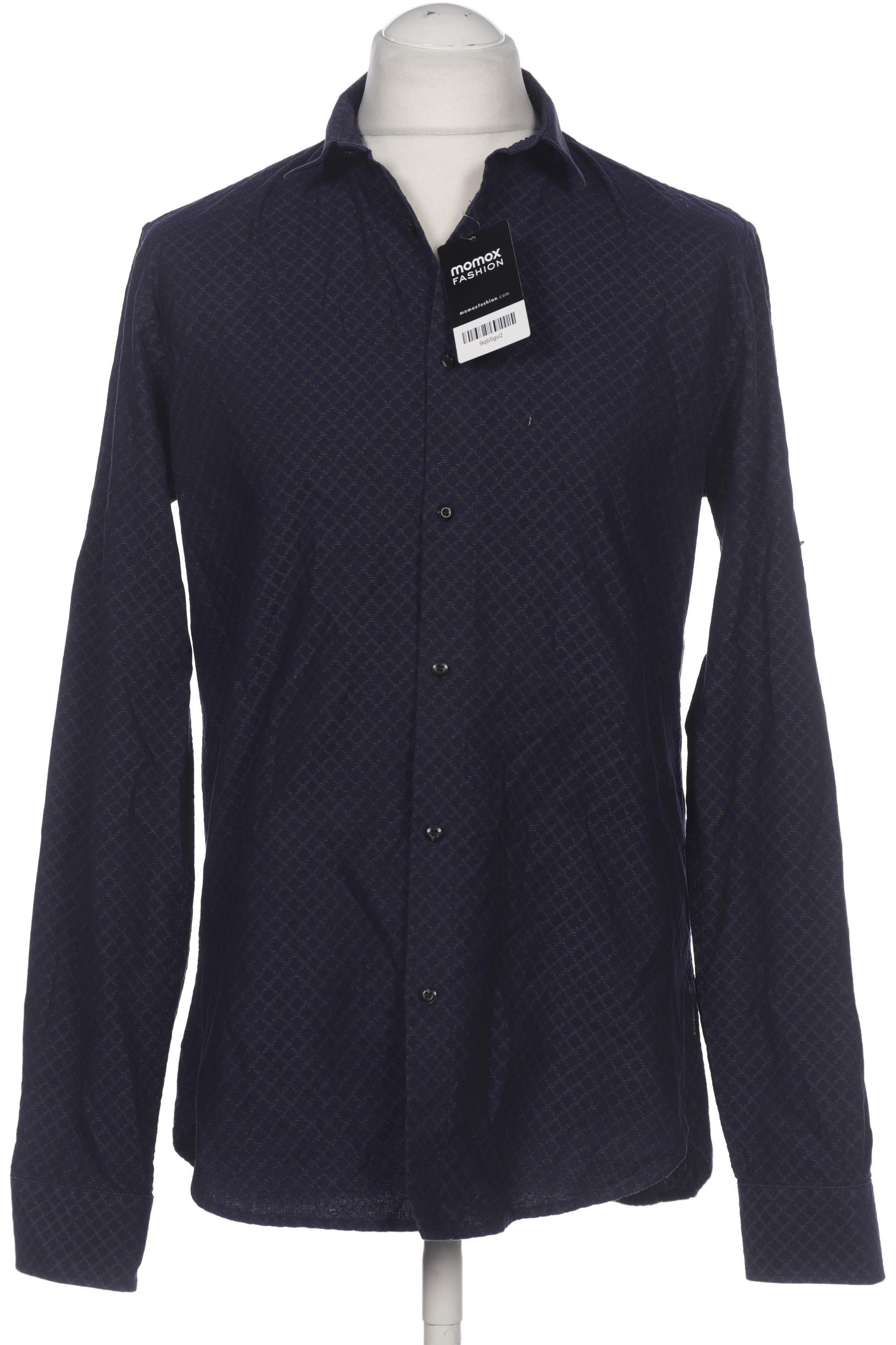 

Scotch & Soda Herren Hemd, marineblau, Gr. 52