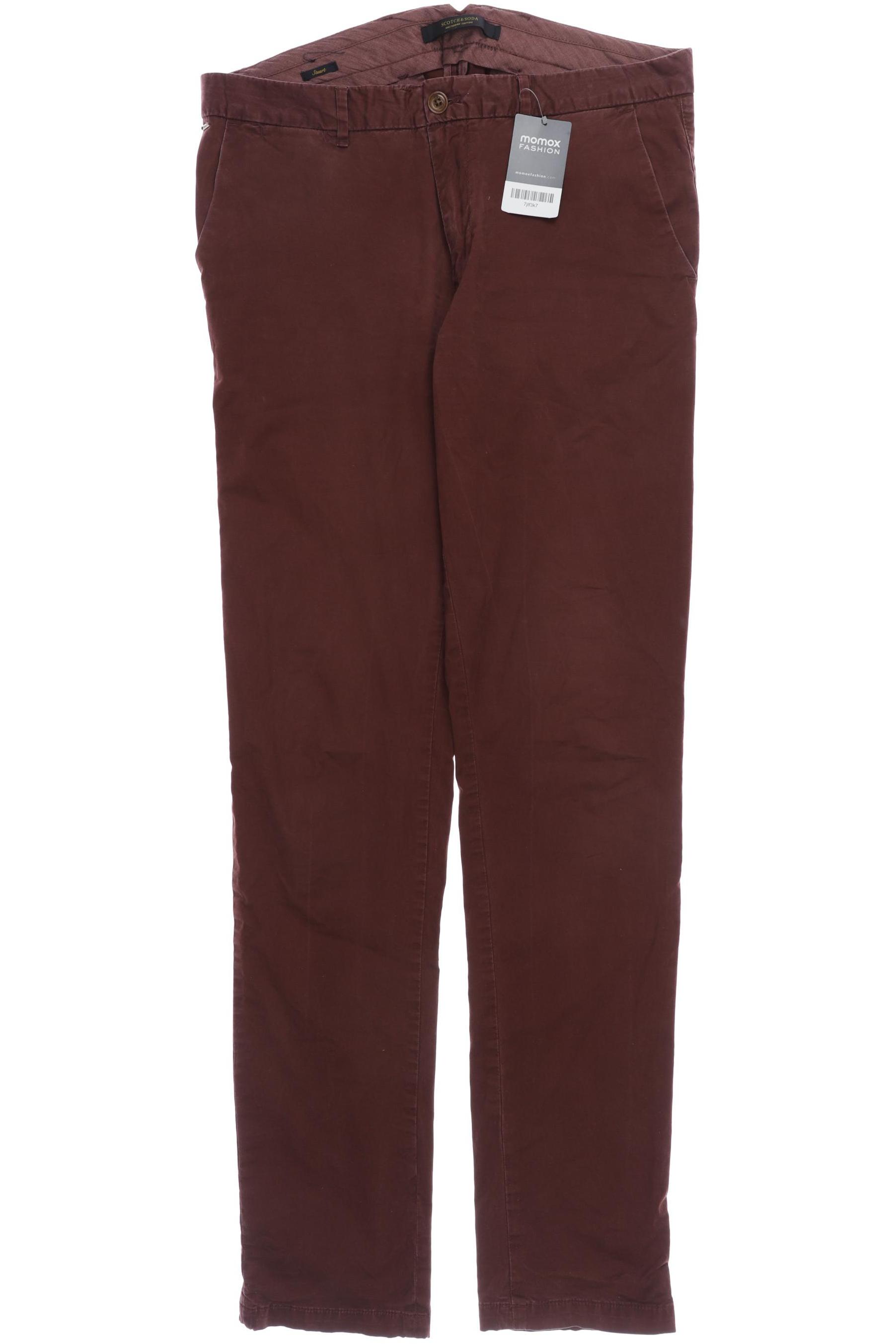 

Scotch & Soda Herren Stoffhose, bordeaux, Gr. 32