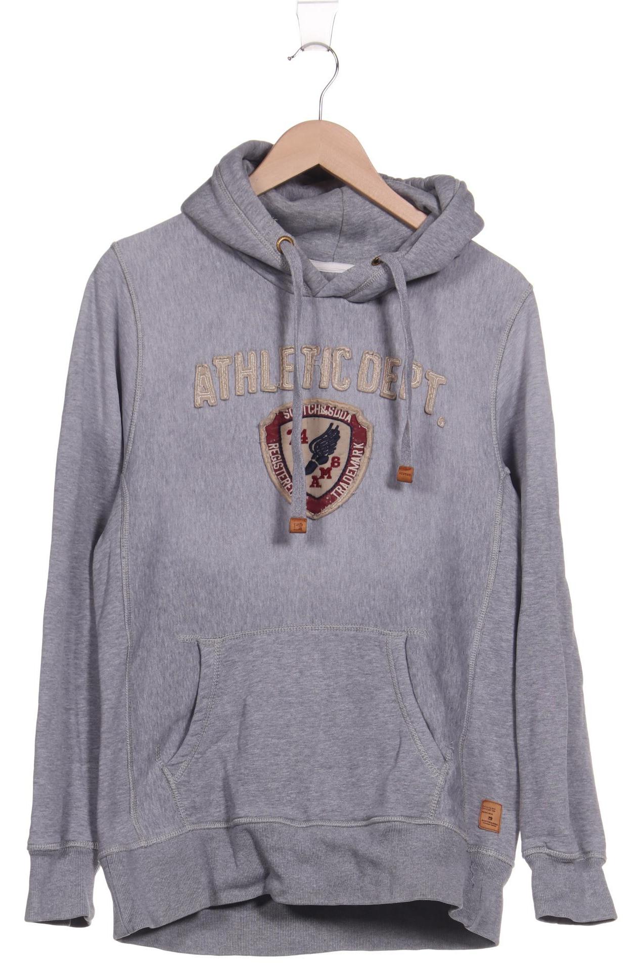 

Scotch & Soda Herren Kapuzenpullover, grau, Gr. 48