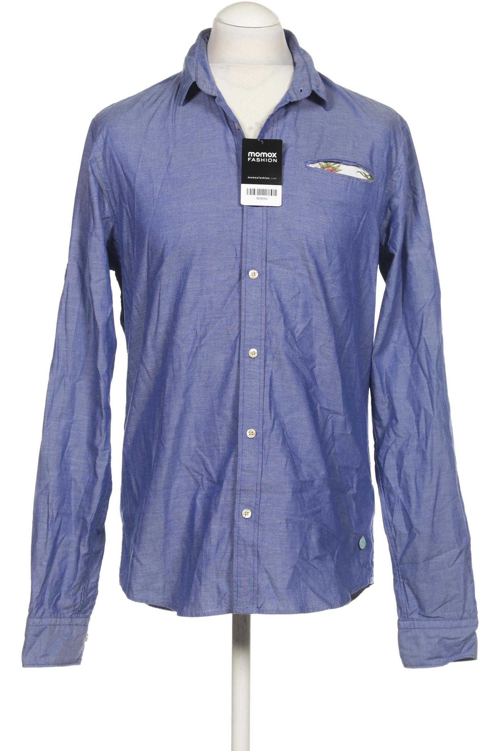 

Scotch & Soda Herren Hemd, marineblau, Gr. 52
