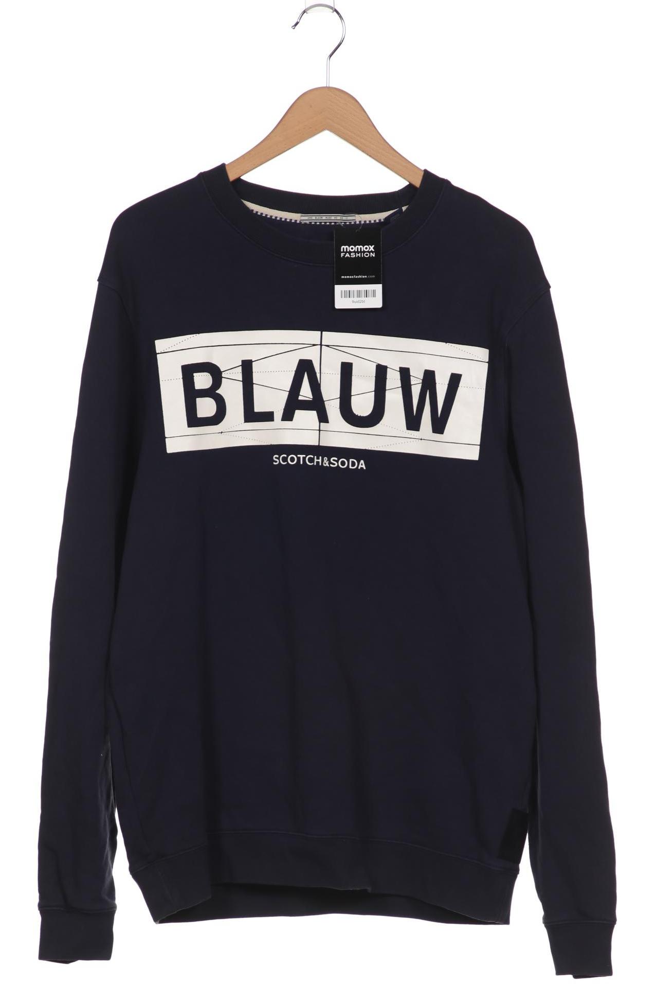

Scotch & Soda Herren Sweatshirt, marineblau