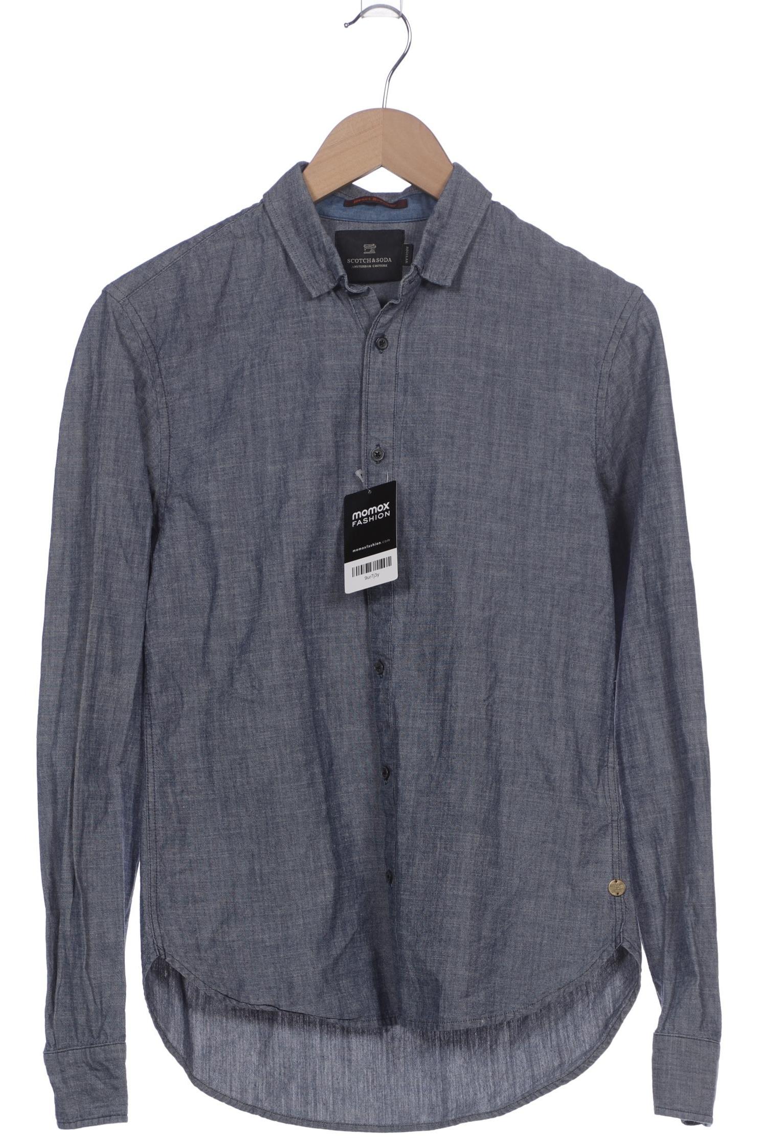 

Scotch & Soda Herren Hemd, blau, Gr. 46
