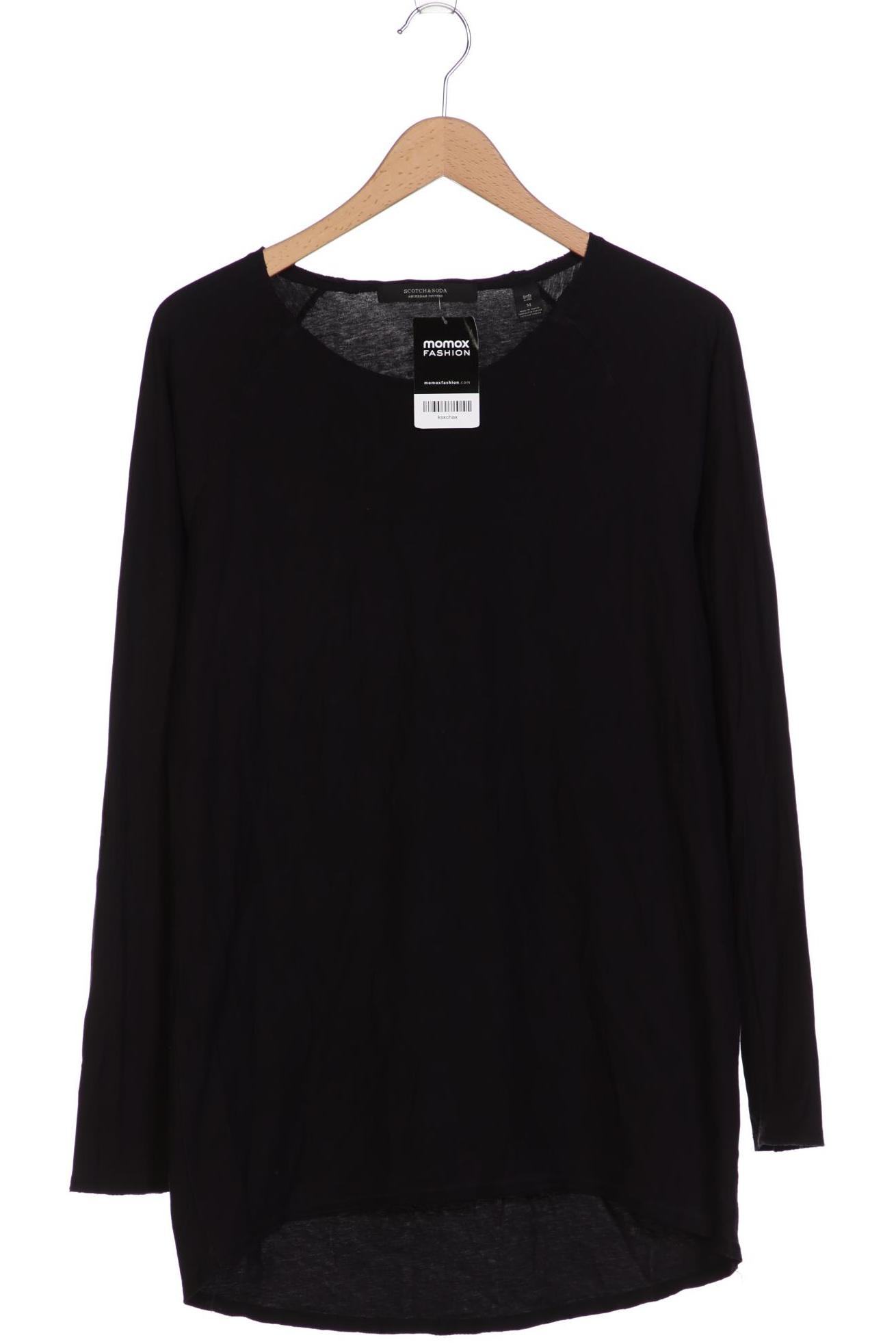 

Scotch & Soda Herren Langarmshirt, schwarz