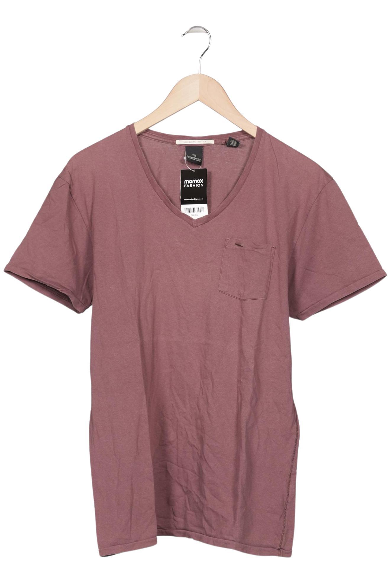 

Scotch & Soda Herren T-Shirt, bordeaux, Gr. 52