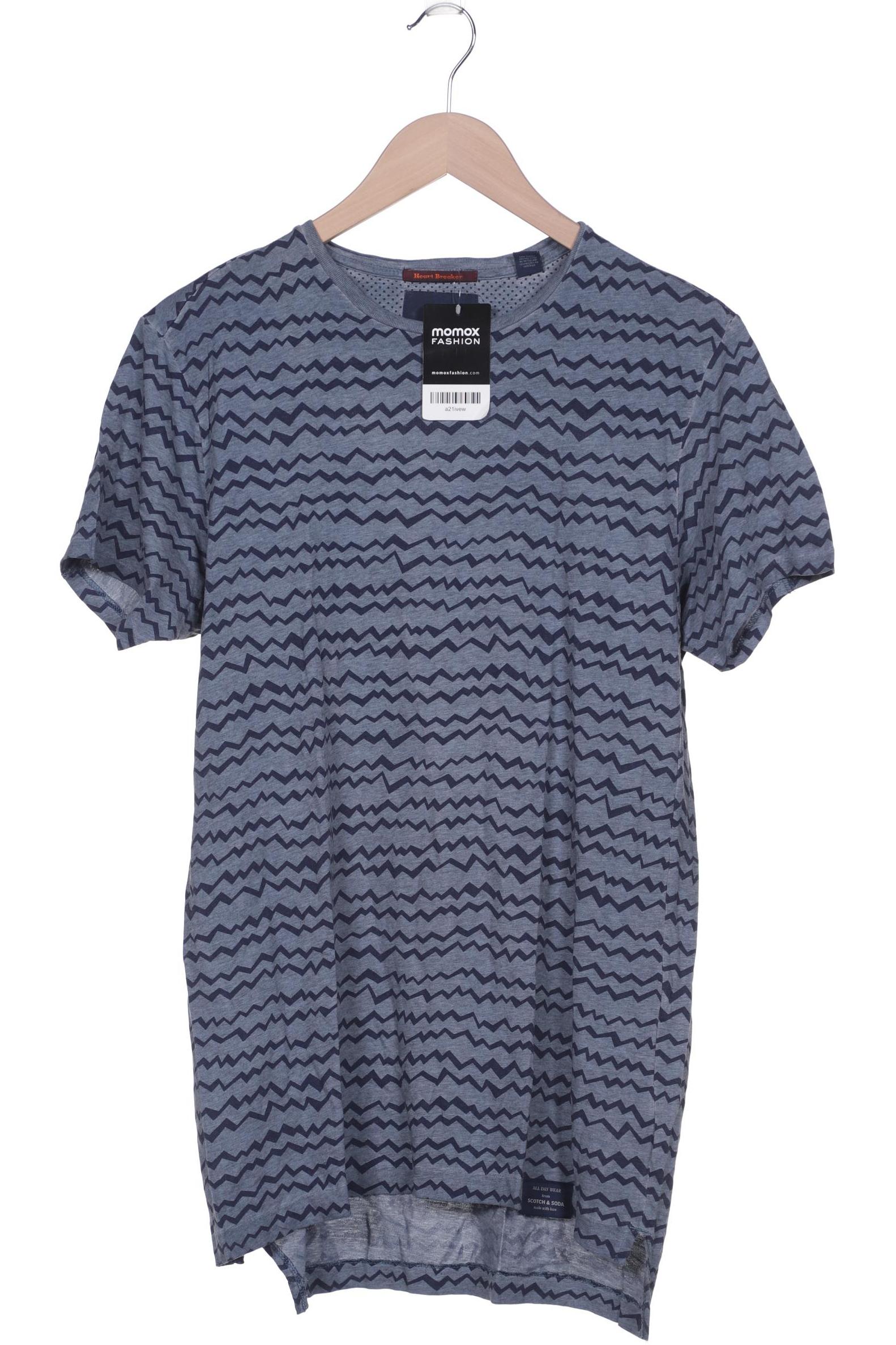 

Scotch & Soda Herren T-Shirt, blau