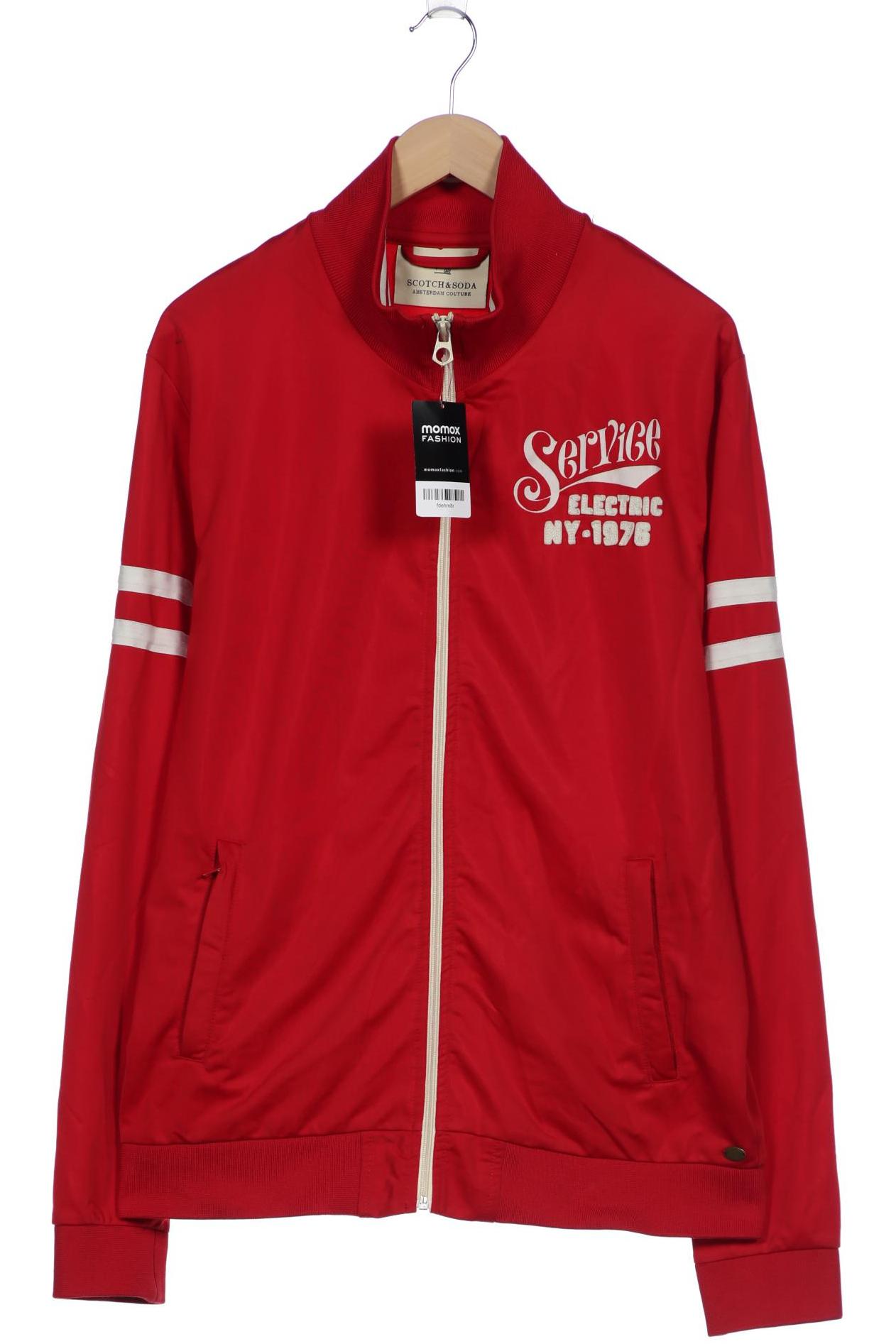 

Scotch & Soda Herren Sweatshirt, rot, Gr. 56