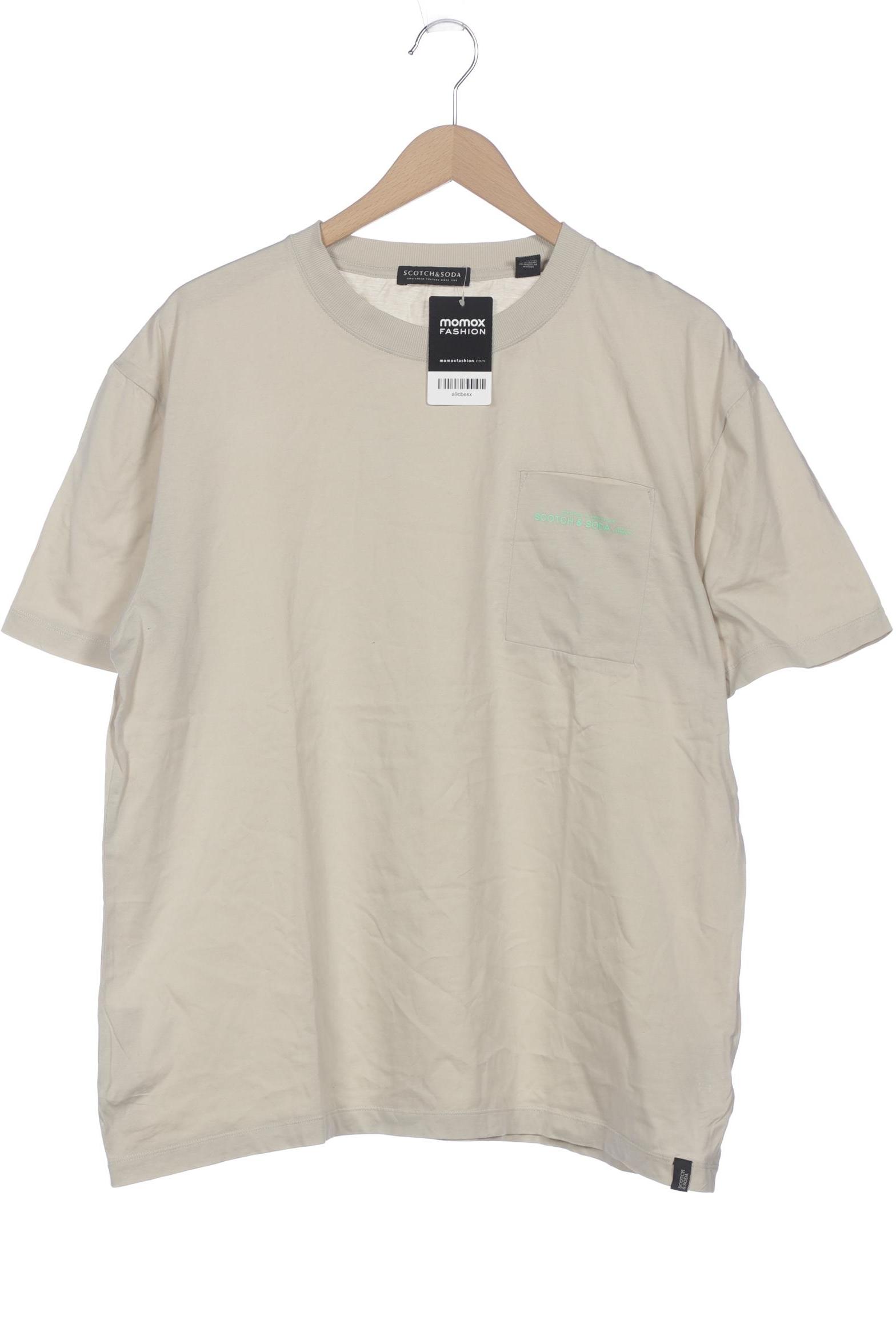 

Scotch & Soda Herren T-Shirt, beige, Gr. 54