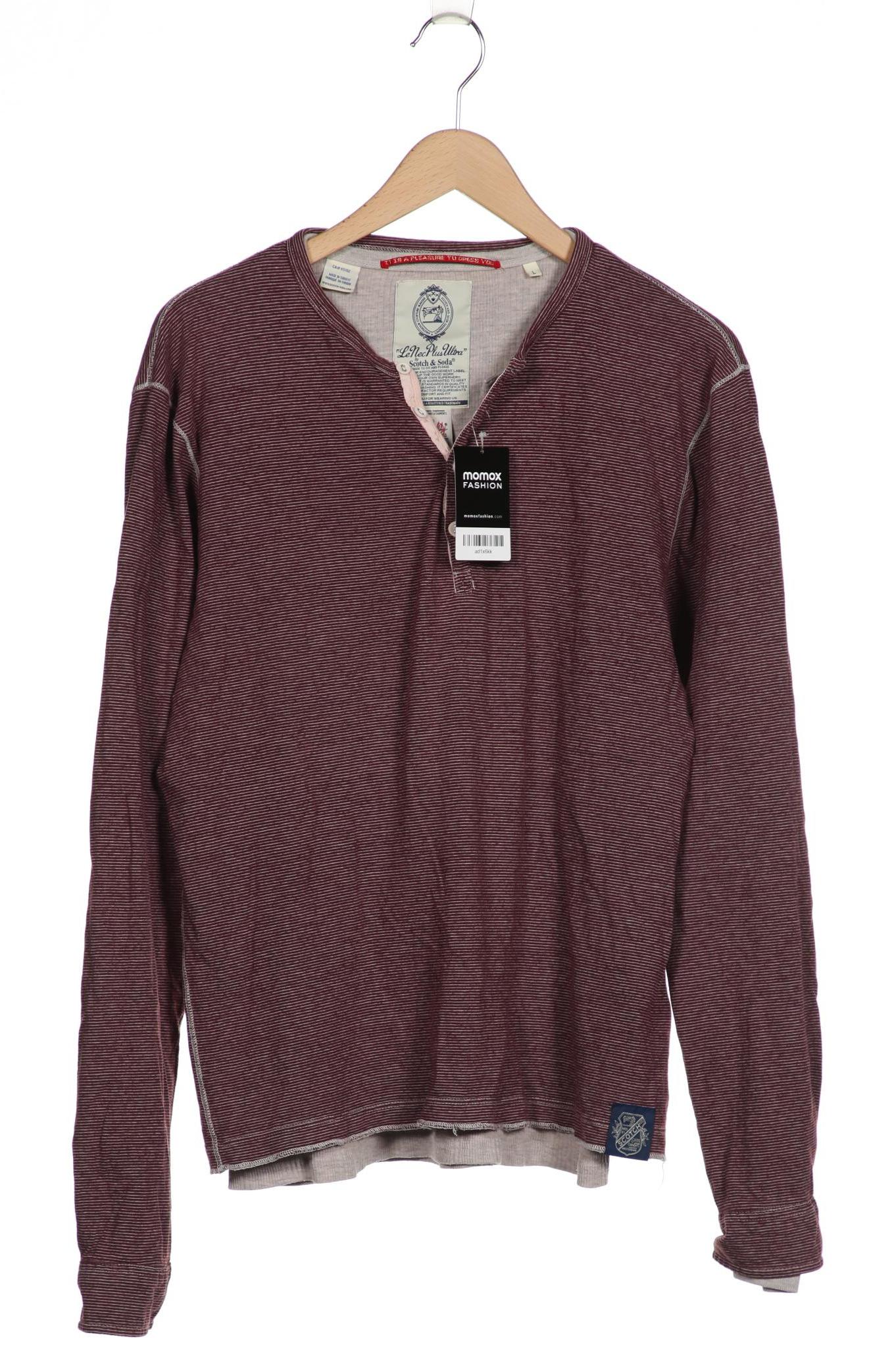 

Scotch & Soda Herren Langarmshirt, bordeaux