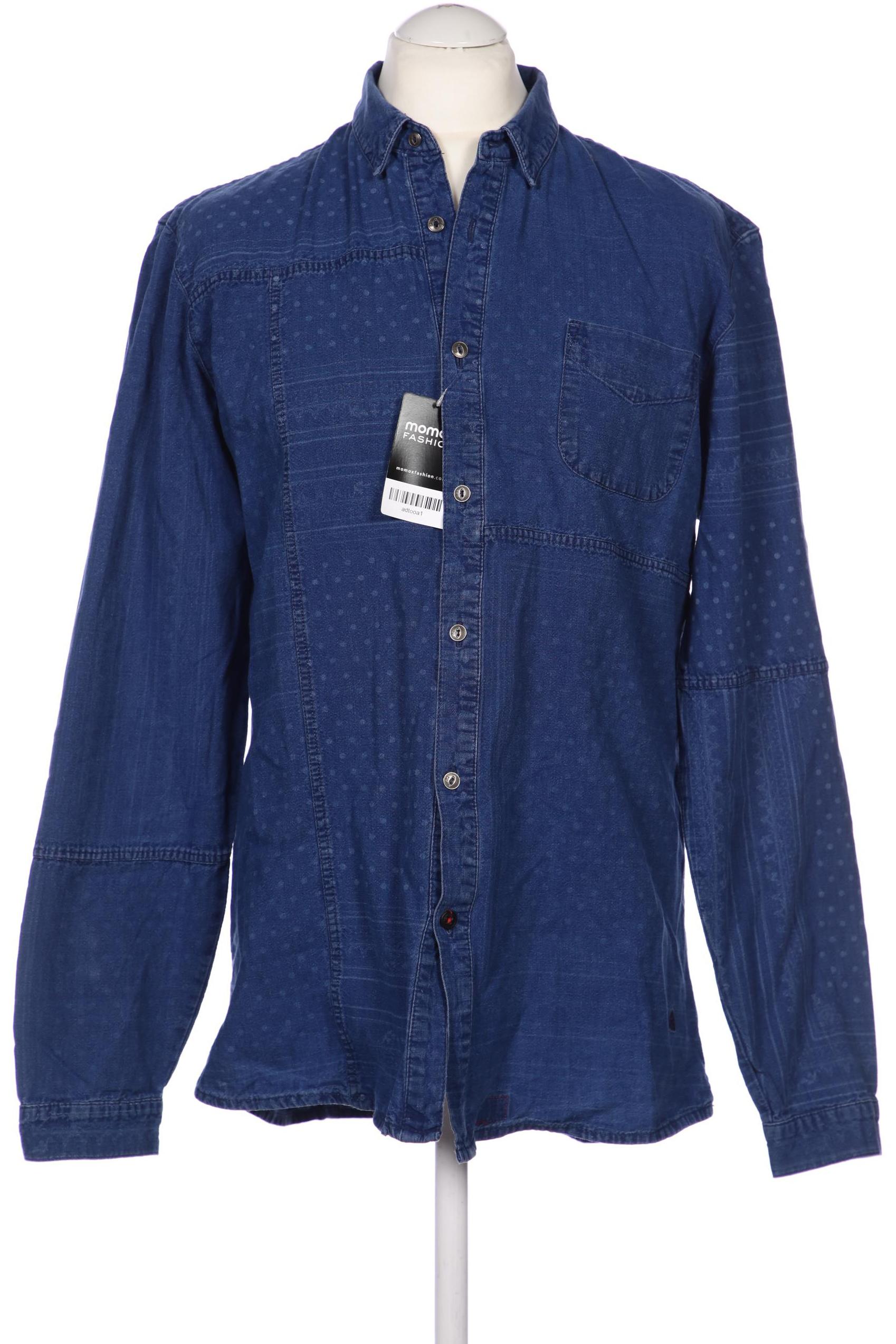 

Scotch & Soda Herren Hemd, marineblau