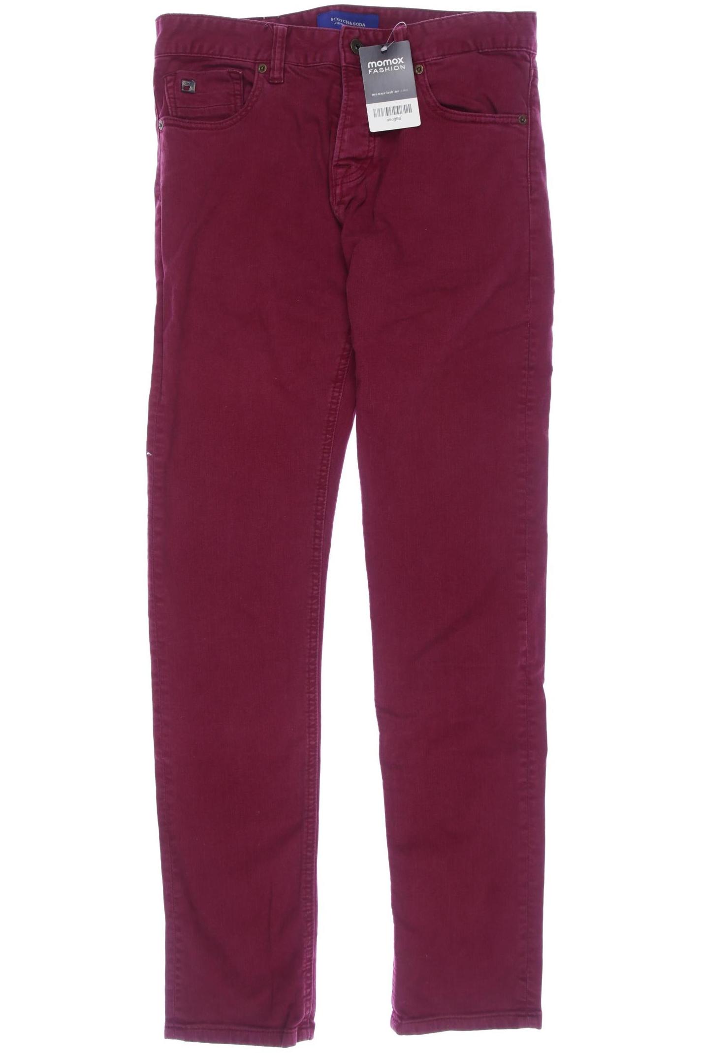 

Scotch & Soda Herren Jeans, bordeaux, Gr. 28