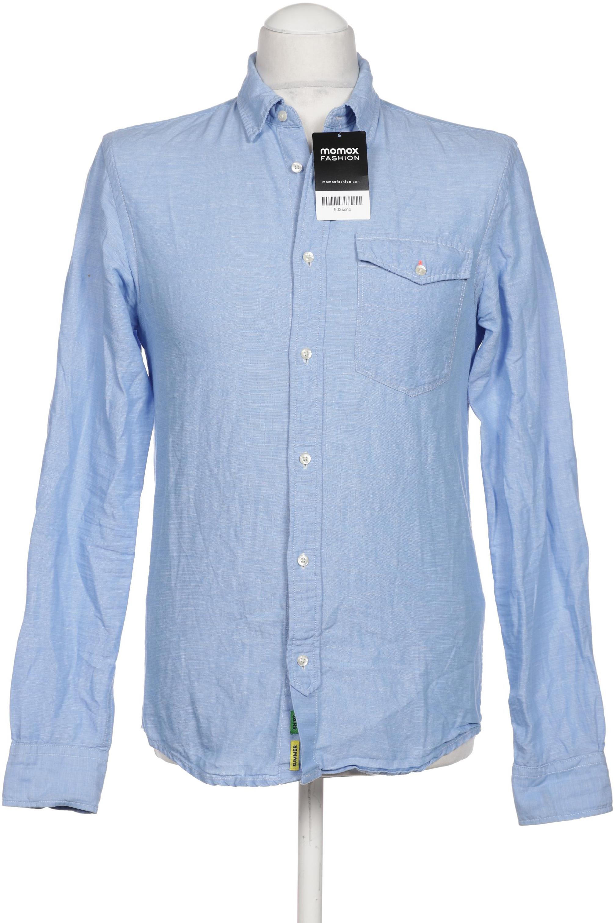 

Scotch & Soda Herren Hemd, hellblau, Gr. 46