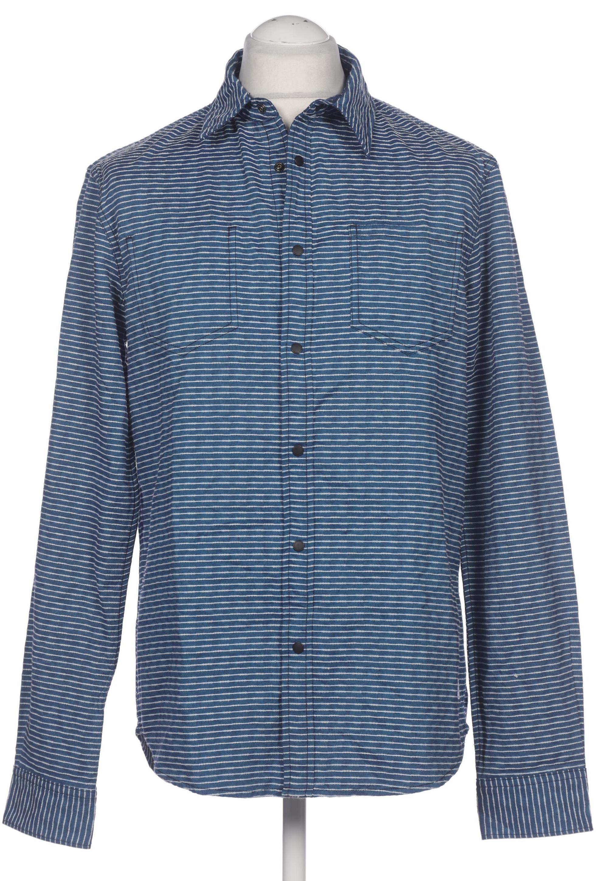 

Scotch & Soda Herren Hemd, blau, Gr. 52