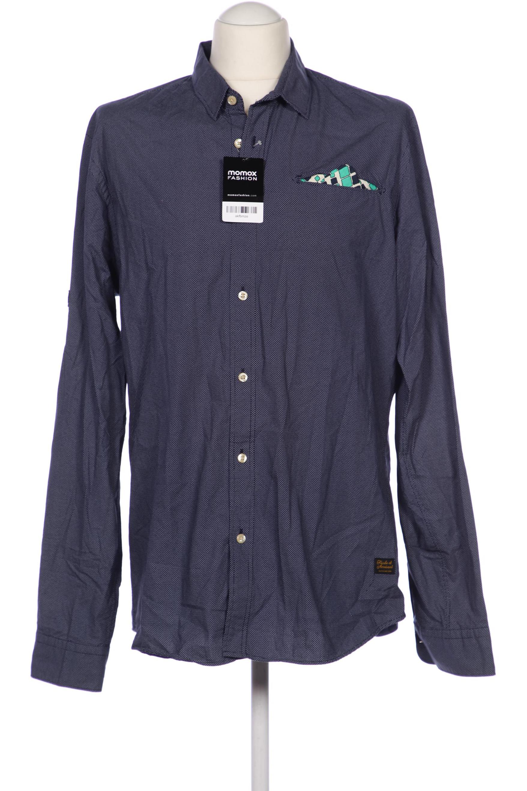 

Scotch & Soda Herren Hemd, marineblau
