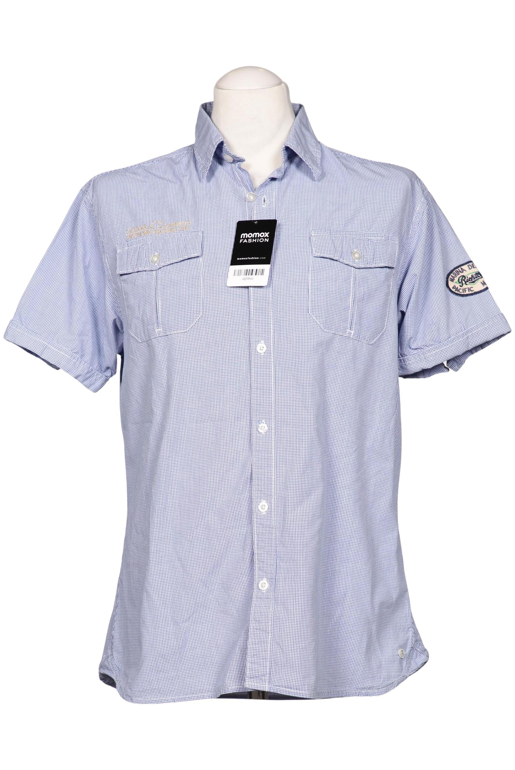 

Scotch & Soda Herren Hemd, blau, Gr. 52