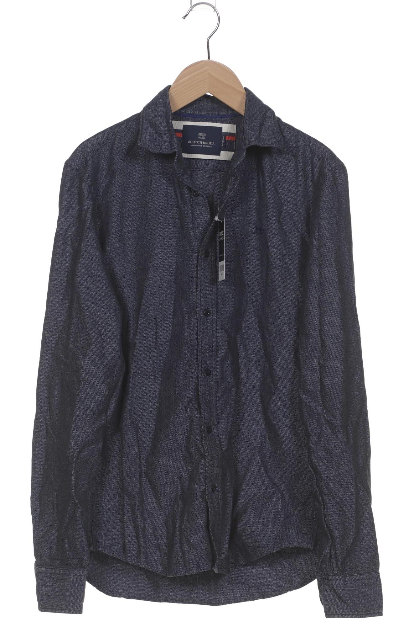 

Scotch & Soda Herren Hemd, marineblau, Gr. 46
