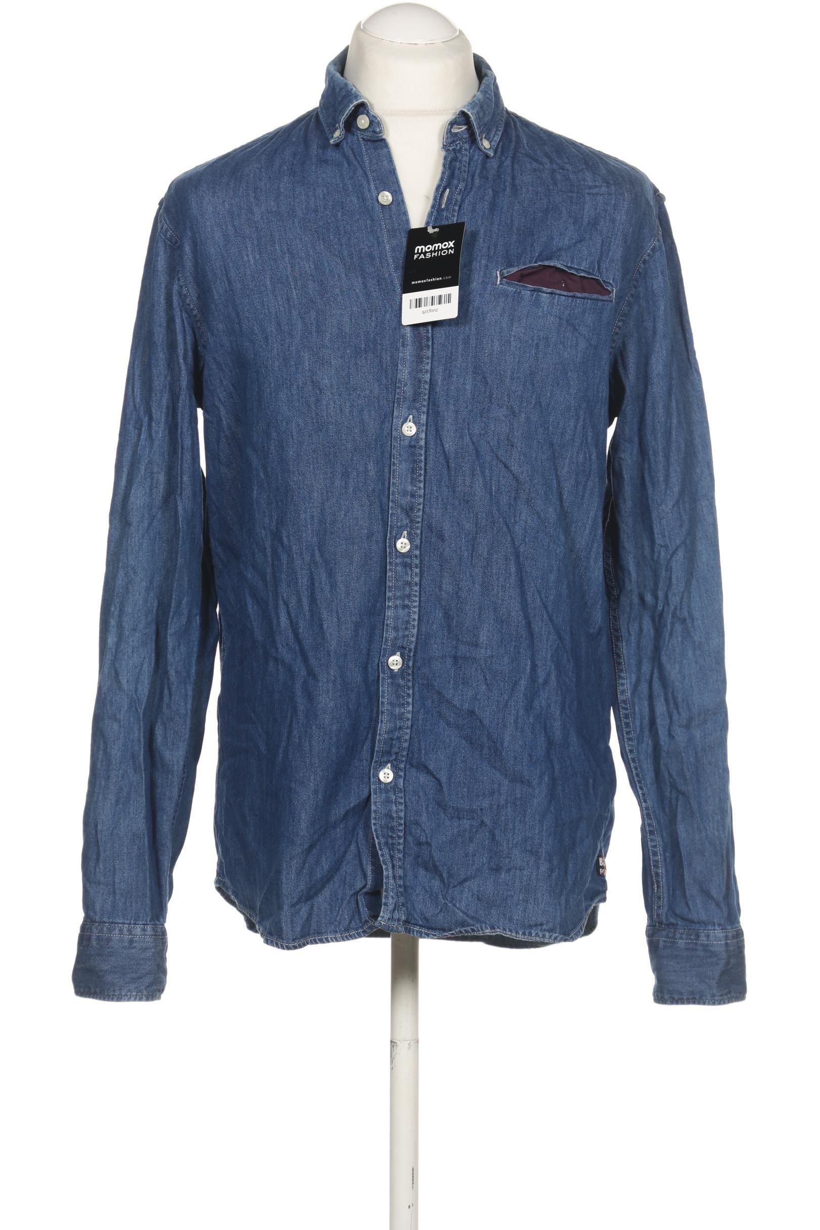 

Scotch & Soda Herren Hemd, blau, Gr. 52