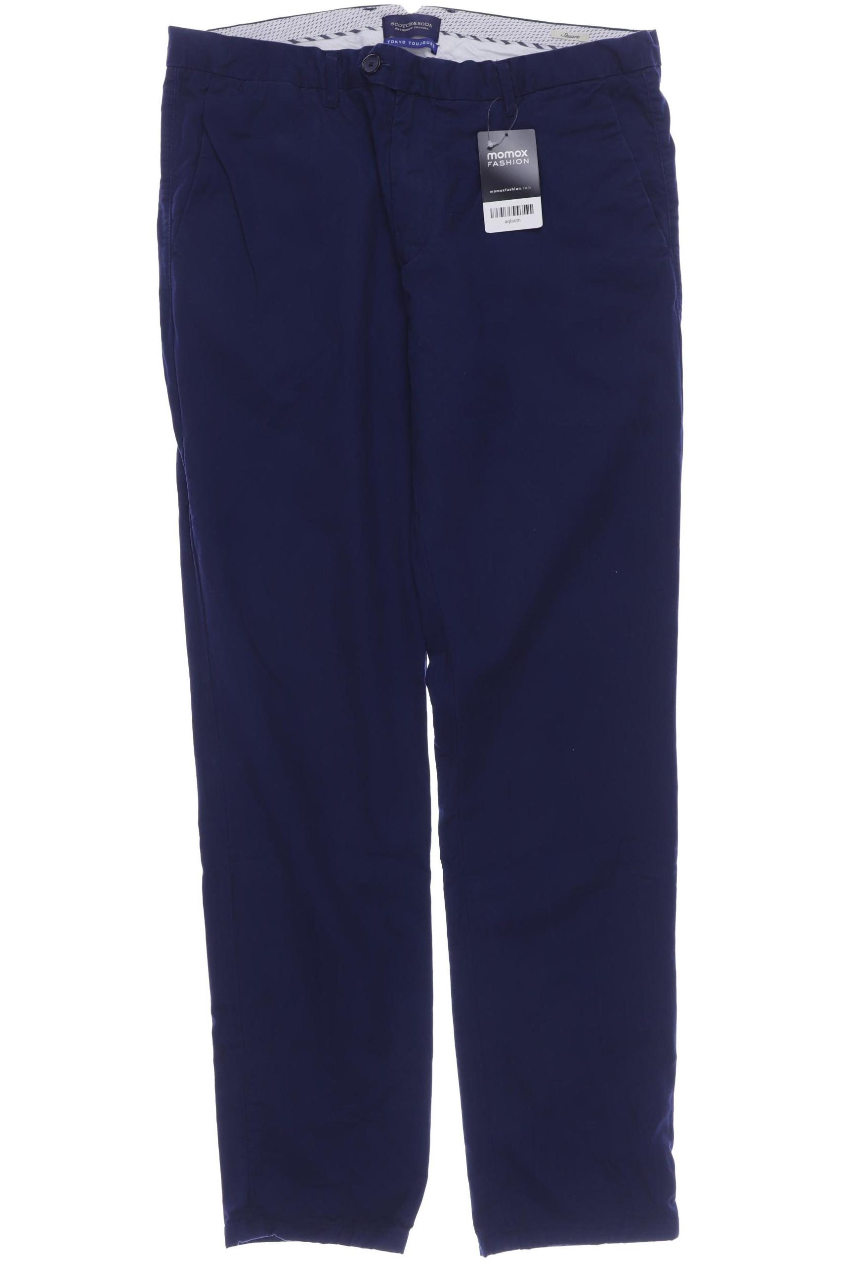

Scotch & Soda Herren Stoffhose, marineblau