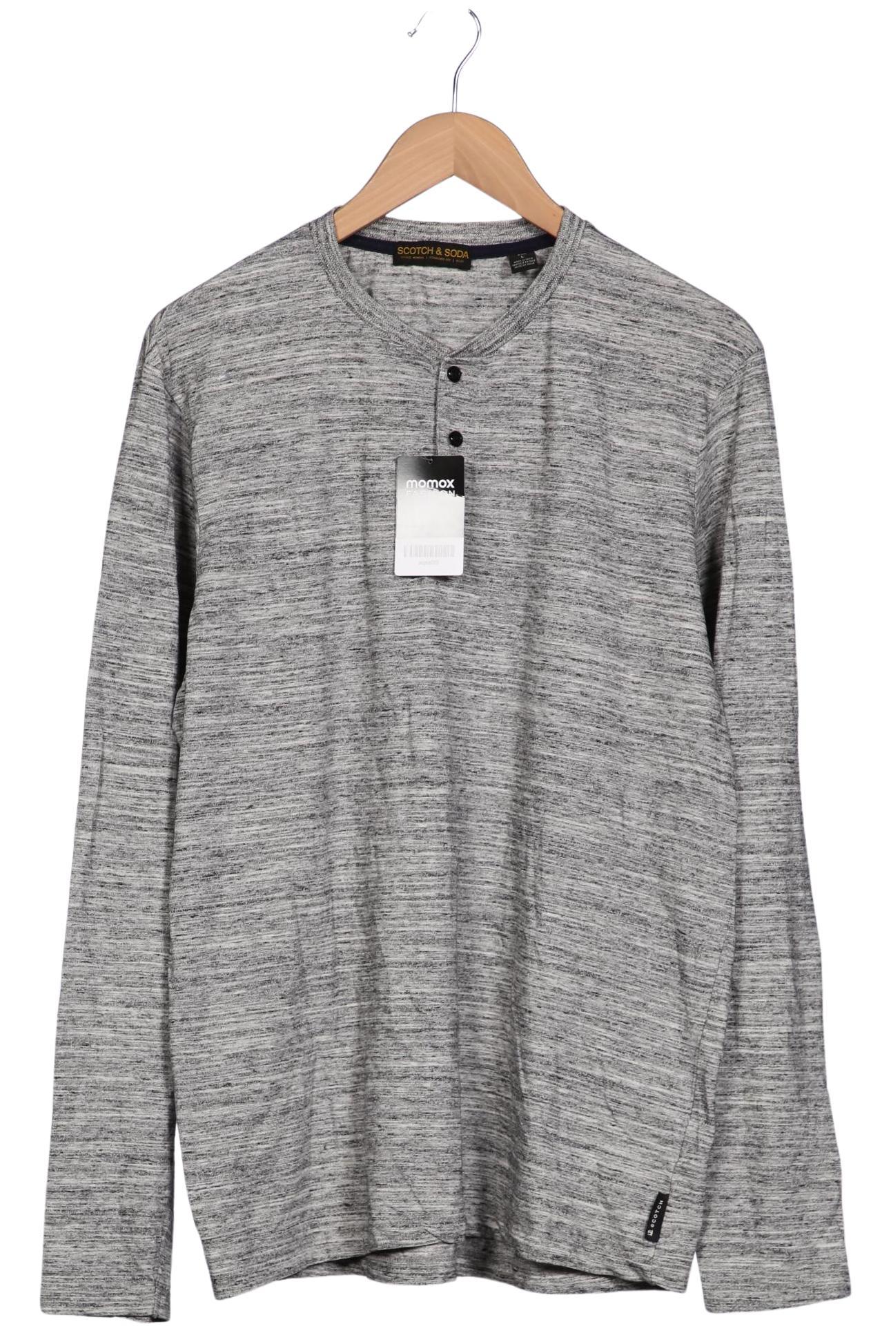 

Scotch & Soda Herren Langarmshirt, grau, Gr. 52