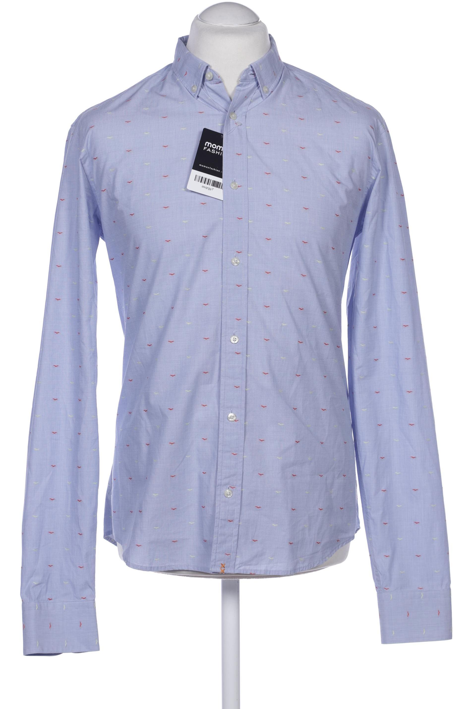 

Scotch & Soda Herren Hemd, blau, Gr. 48