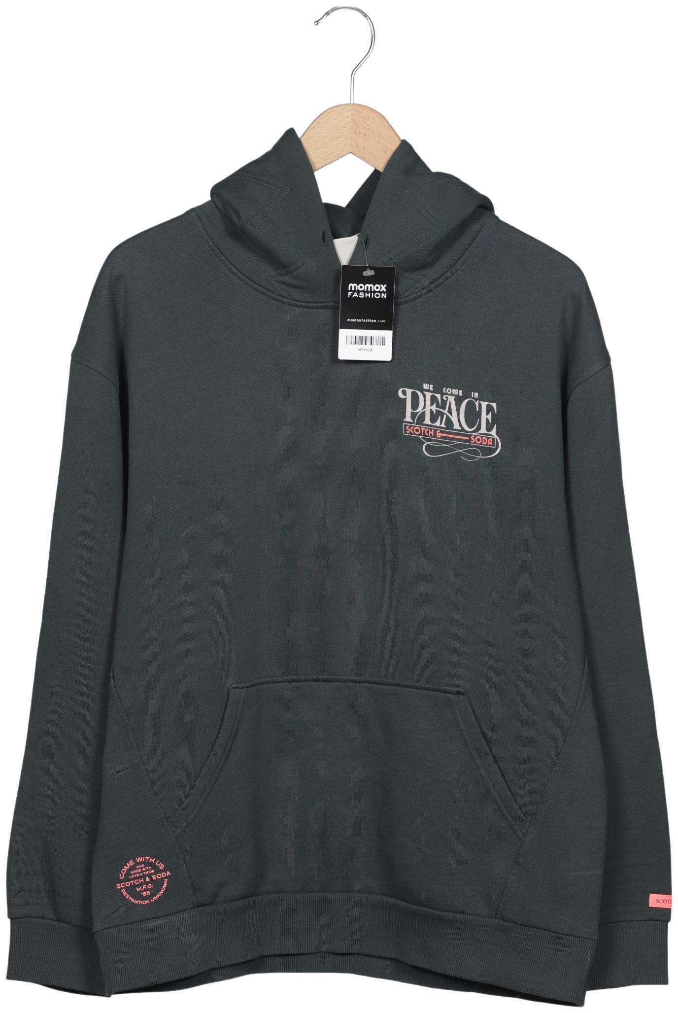 

Scotch & Soda Herren Kapuzenpullover, grün, Gr. 52