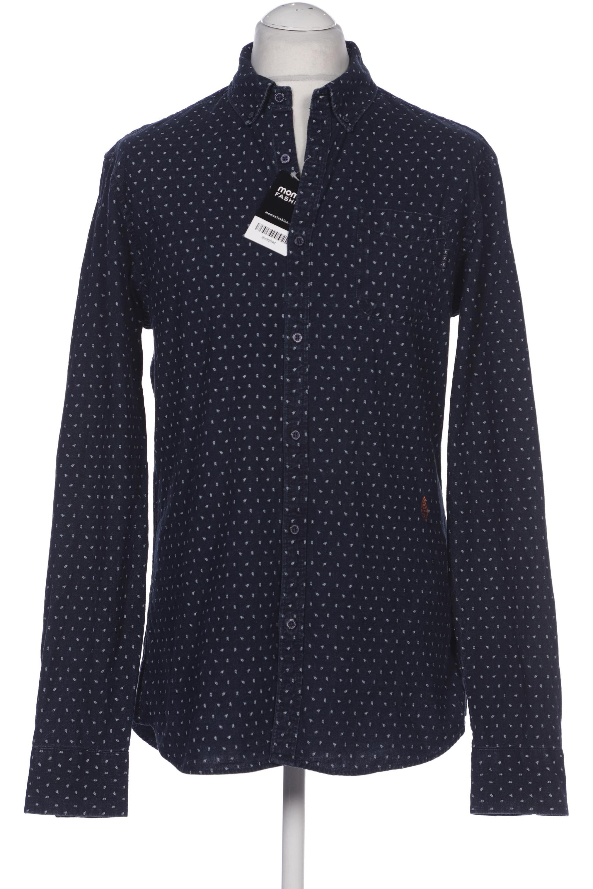 

Scotch & Soda Herren Hemd, marineblau, Gr. 52
