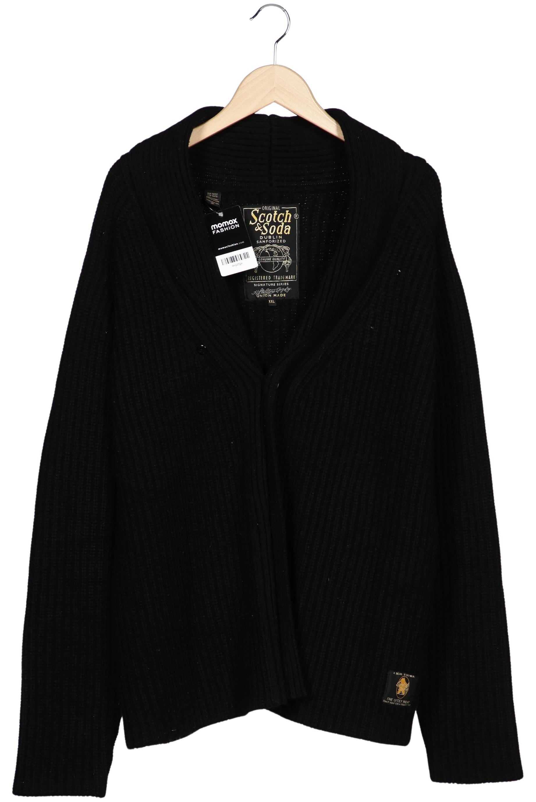 

Scotch & Soda Herren Strickjacke, schwarz, Gr. 56